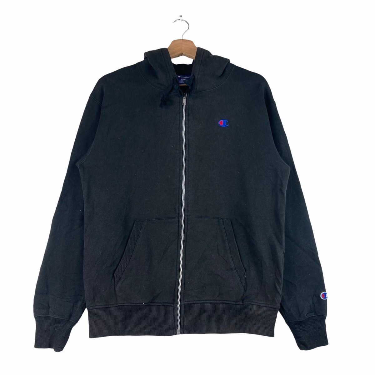 Champion × DressCamp Dress Camp x Champion full zipper hoodie