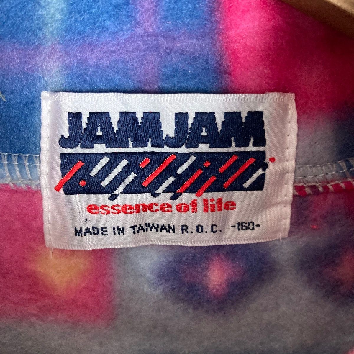 Vintage Vintage Jam Jam Quarter Zip Cube Design Pullover Jumper Size US M / EU 48-50 / 2 - 5 Thumbnail
