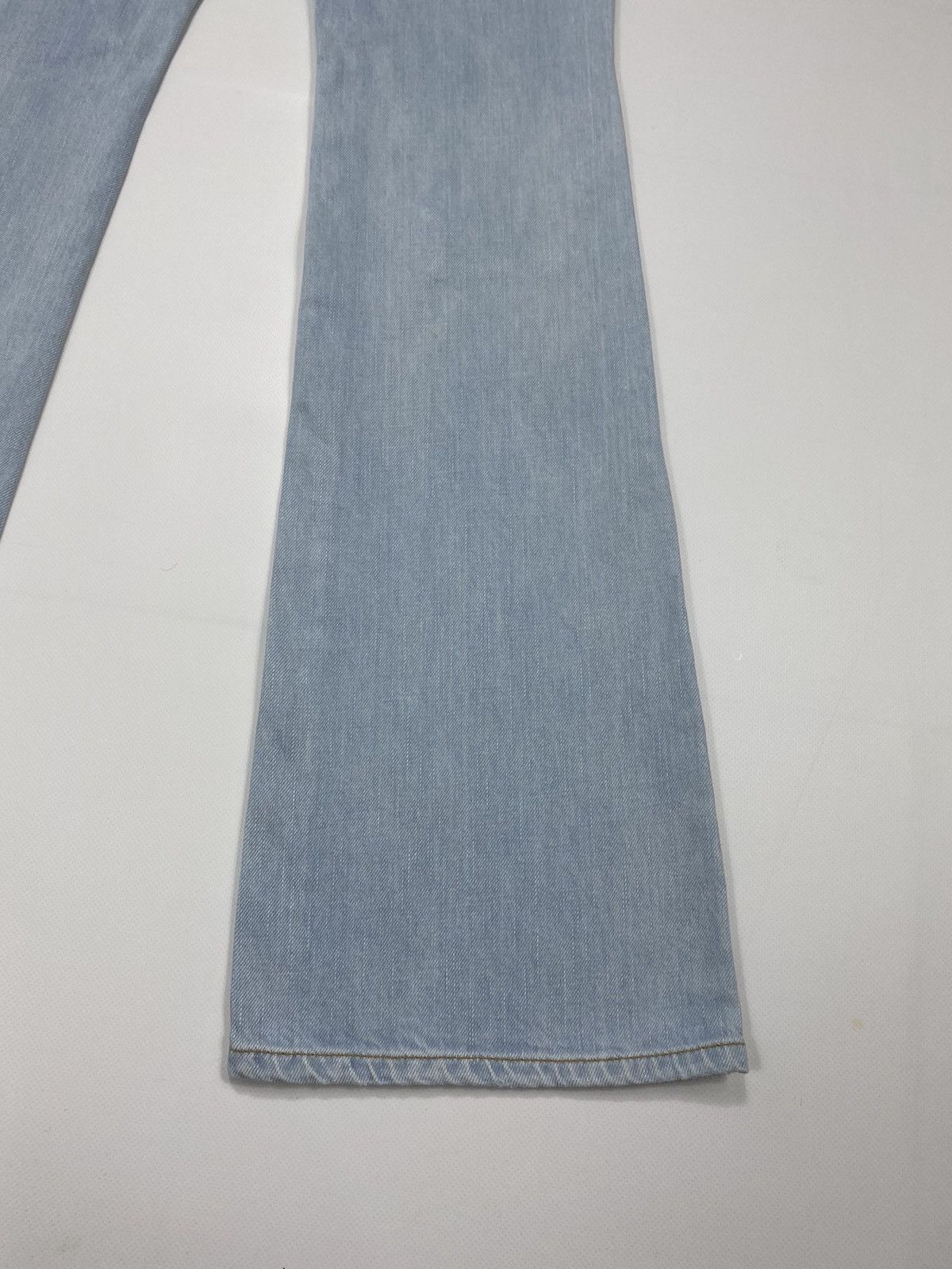John Galliano 🔥LASTDROP🔥 Y2K Patchwork Flared Butterfly Low Rise Pants Size 26" / US 2 / IT 38 - 18 Thumbnail