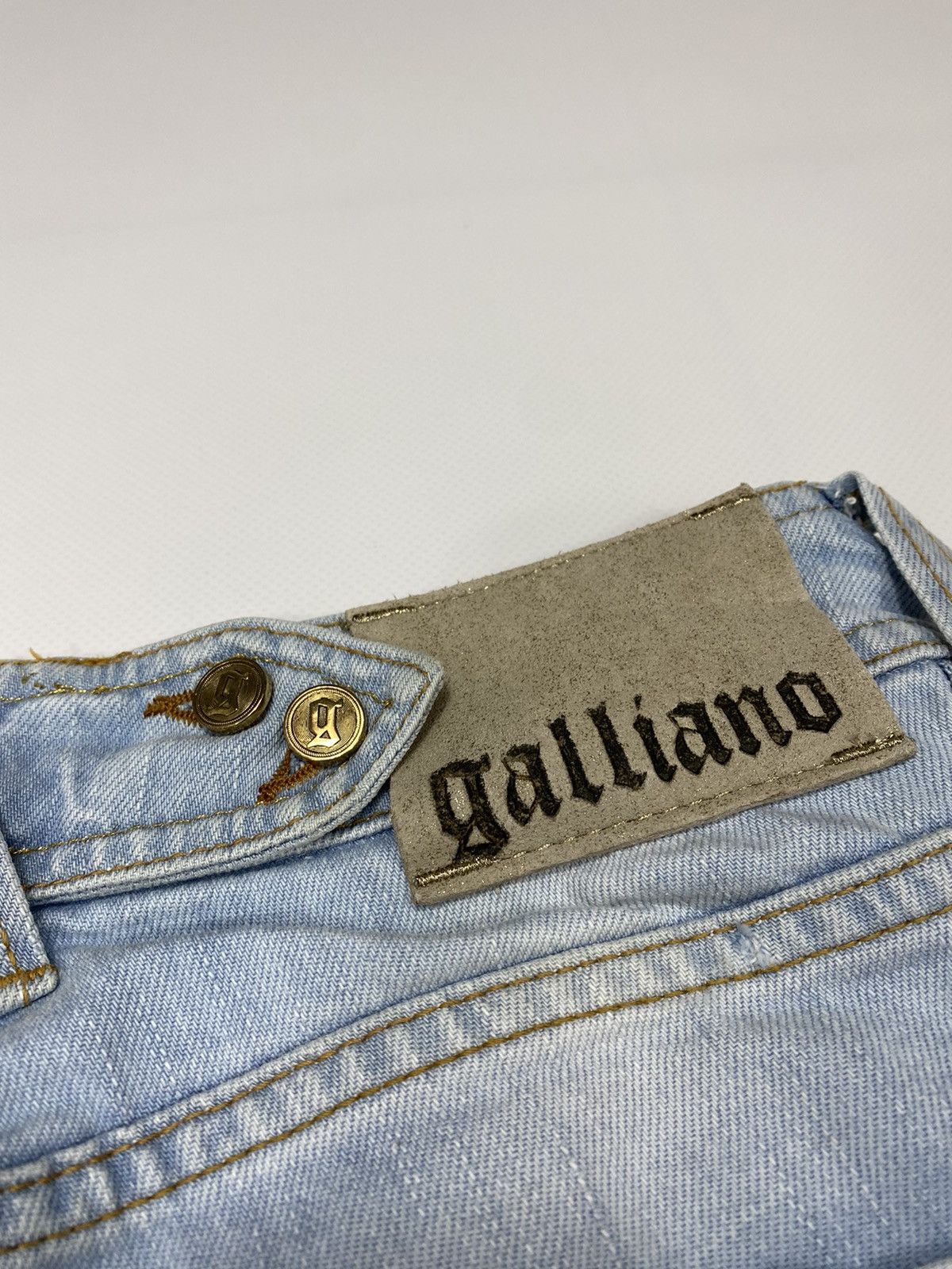 John Galliano 🔥LASTDROP🔥 Y2K Patchwork Flared Butterfly Low Rise Pants Size 26" / US 2 / IT 38 - 23 Thumbnail