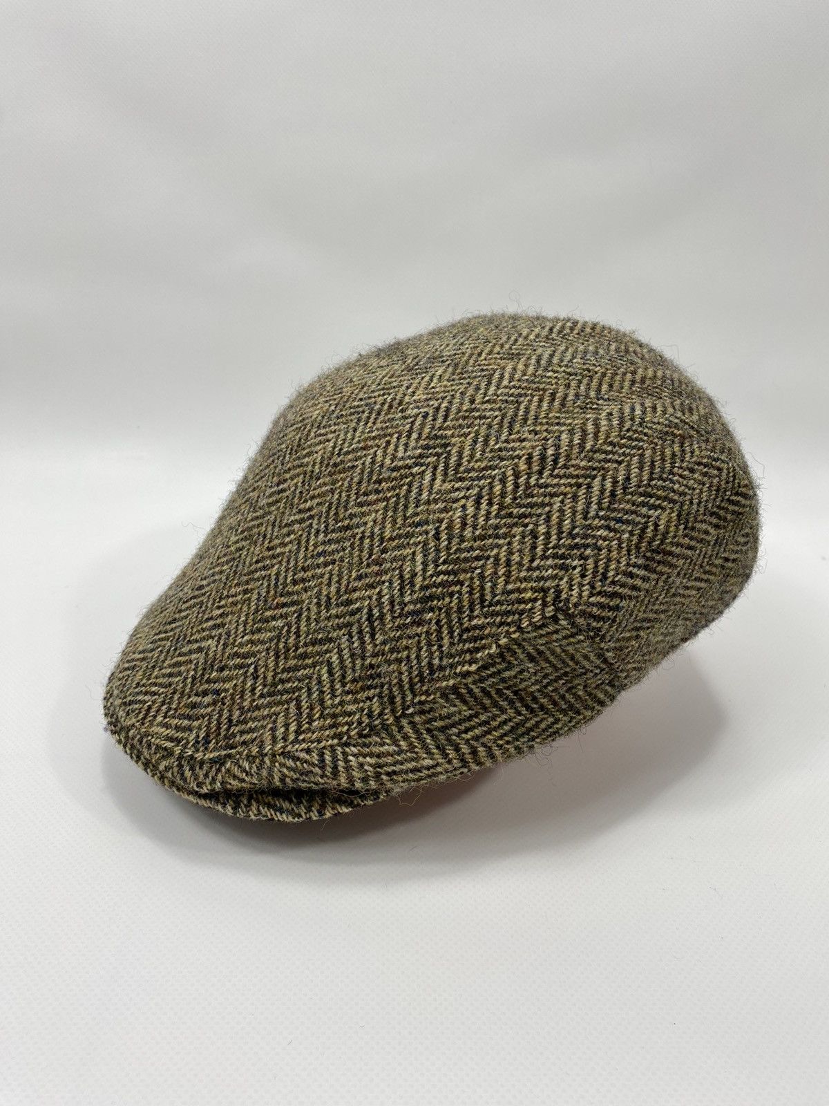 Harris Tweed 🔥LASTDROP🔥 Vintage Harris Tweed Wool Flat Cap Classic Hat Size ONE SIZE - 2 Thumbnail