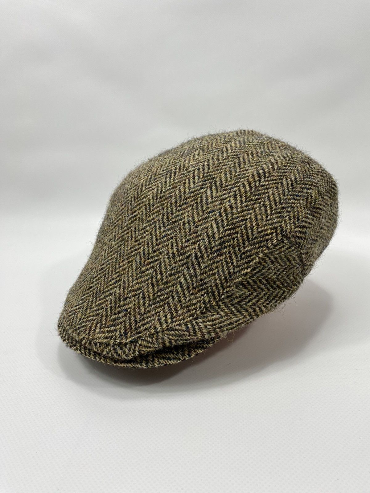 Harris Tweed 🔥LASTDROP🔥 Vintage Harris Tweed Wool Flat Cap Classic Hat Size ONE SIZE - 9 Thumbnail