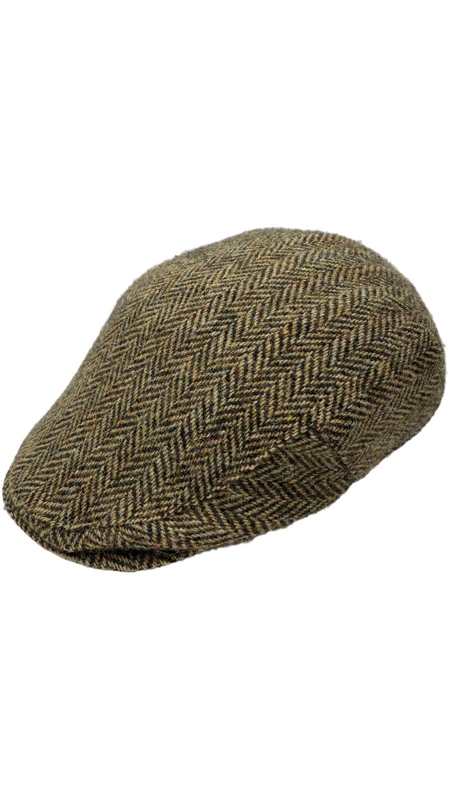 Harris Tweed 🔥LASTDROP🔥 Vintage Harris Tweed Wool Flat Cap Classic Hat Size ONE SIZE - 1 Thumbnail
