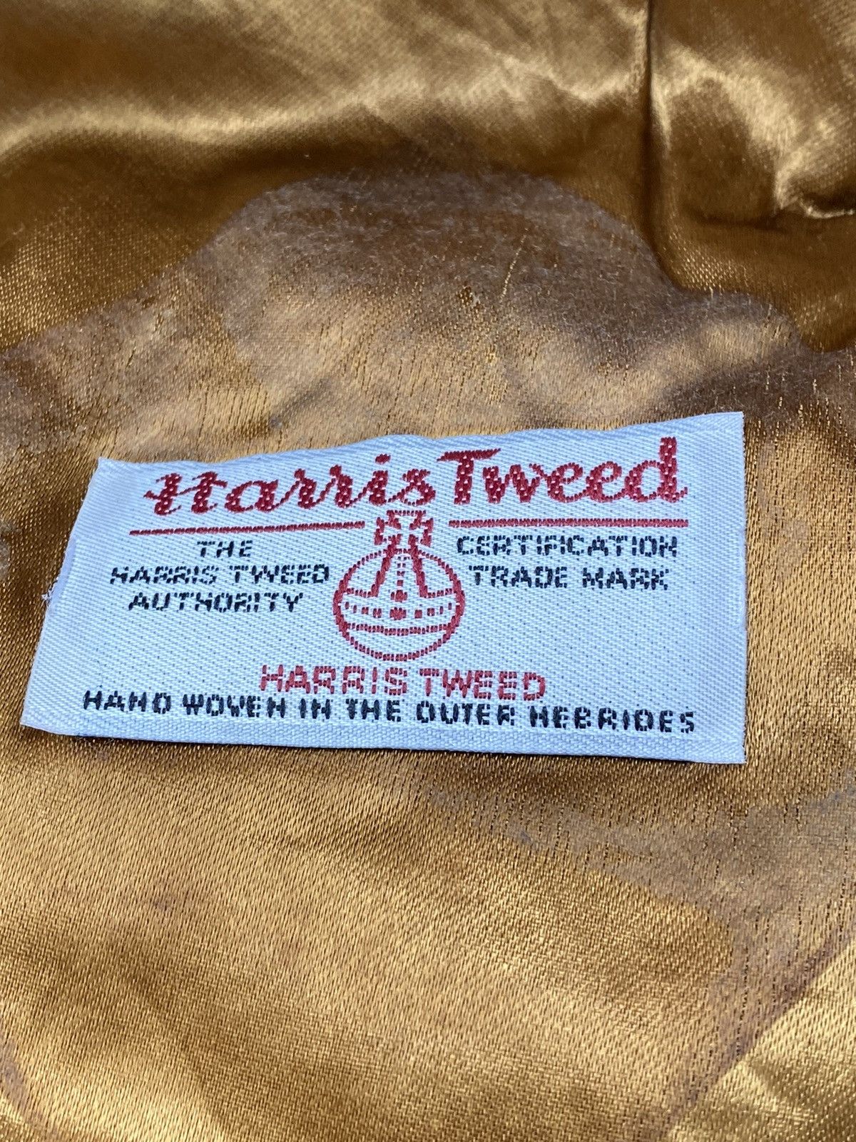 Harris Tweed 🔥LASTDROP🔥 Vintage Harris Tweed Wool Flat Cap Classic Hat Size ONE SIZE - 11 Thumbnail