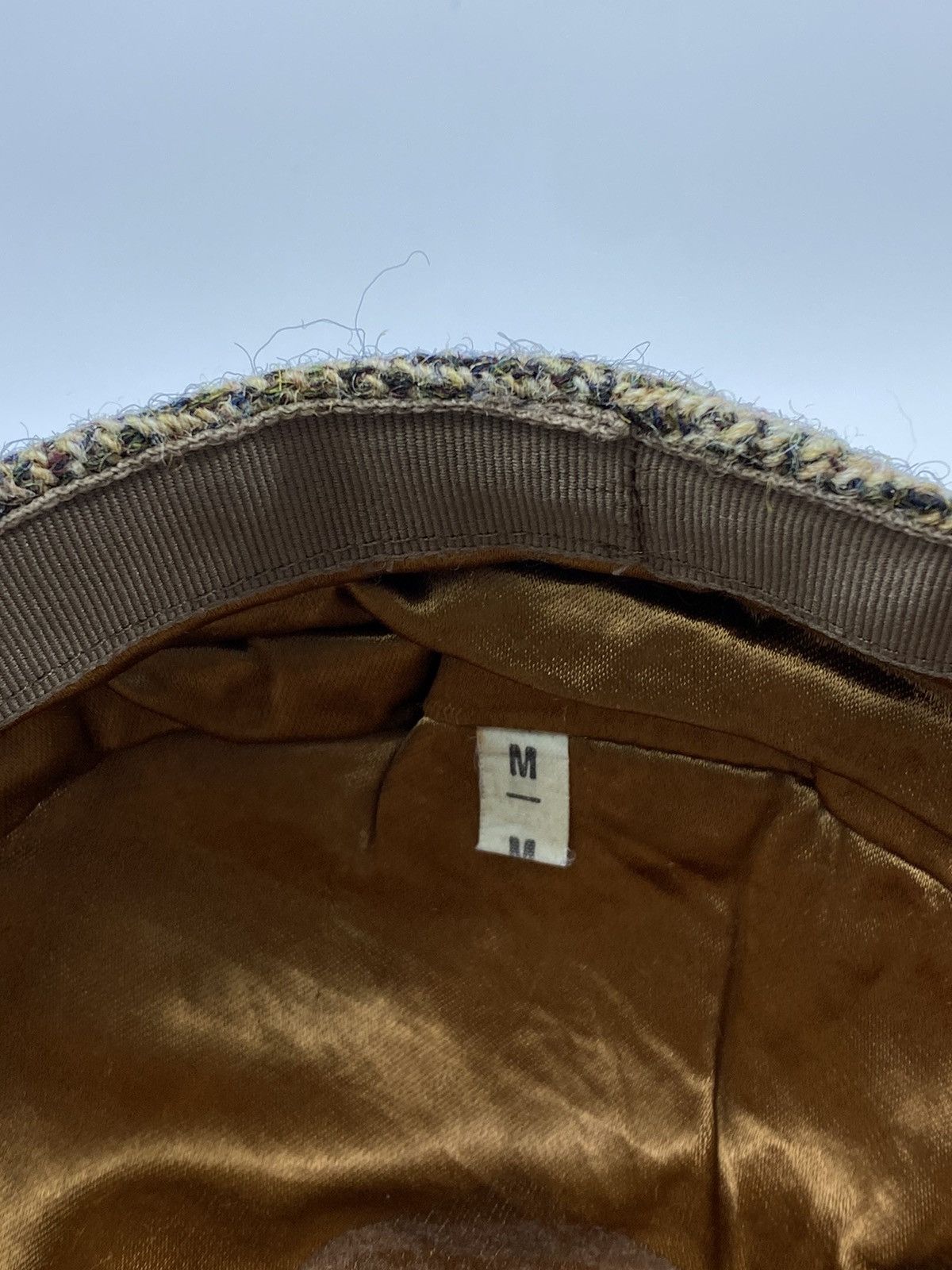 Harris Tweed 🔥LASTDROP🔥 Vintage Harris Tweed Wool Flat Cap Classic Hat Size ONE SIZE - 12 Thumbnail