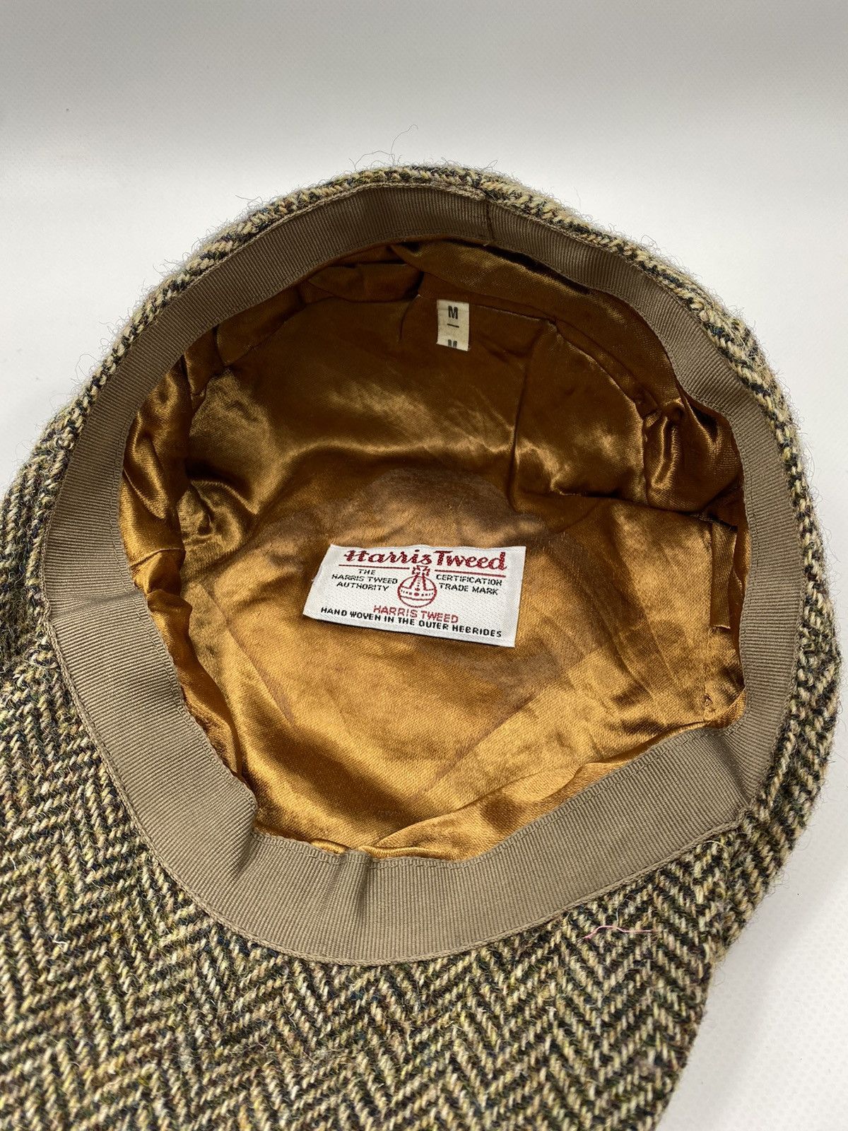 Harris Tweed 🔥LASTDROP🔥 Vintage Harris Tweed Wool Flat Cap Classic Hat Size ONE SIZE - 13 Thumbnail