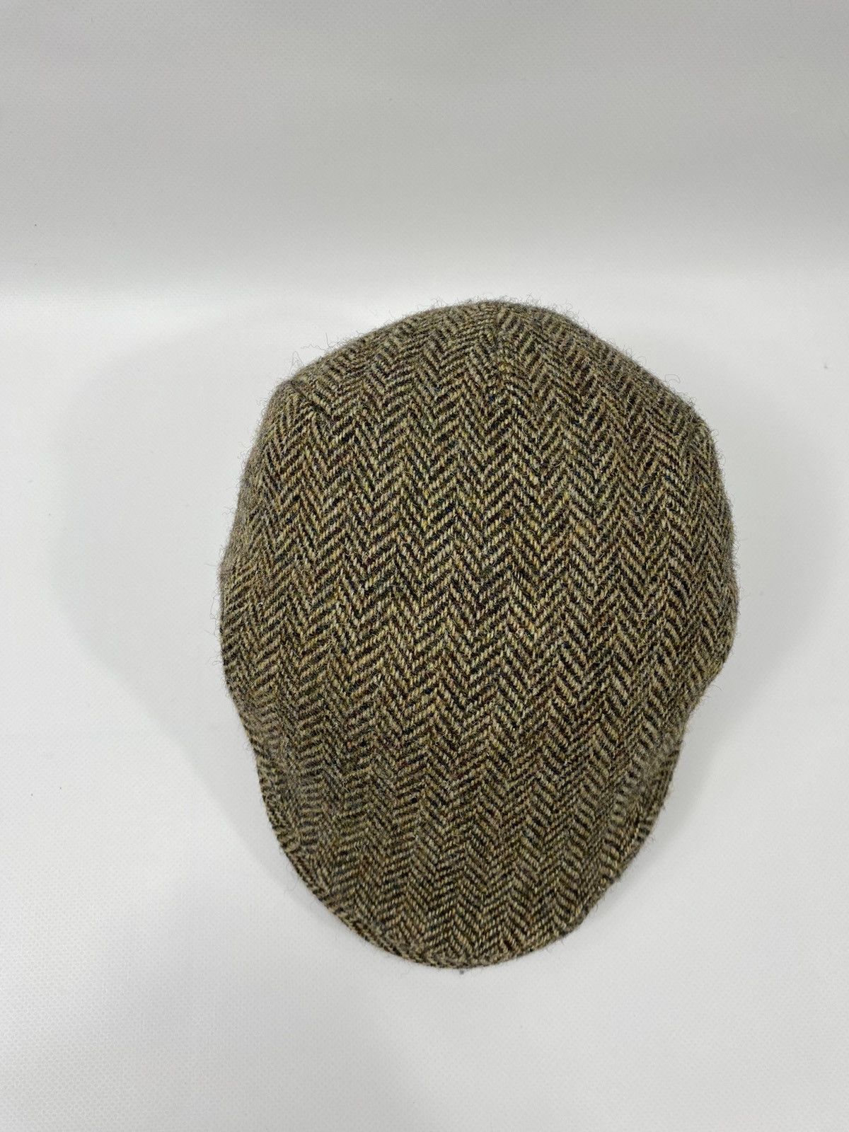 Harris Tweed 🔥LASTDROP🔥 Vintage Harris Tweed Wool Flat Cap Classic Hat Size ONE SIZE - 4 Thumbnail