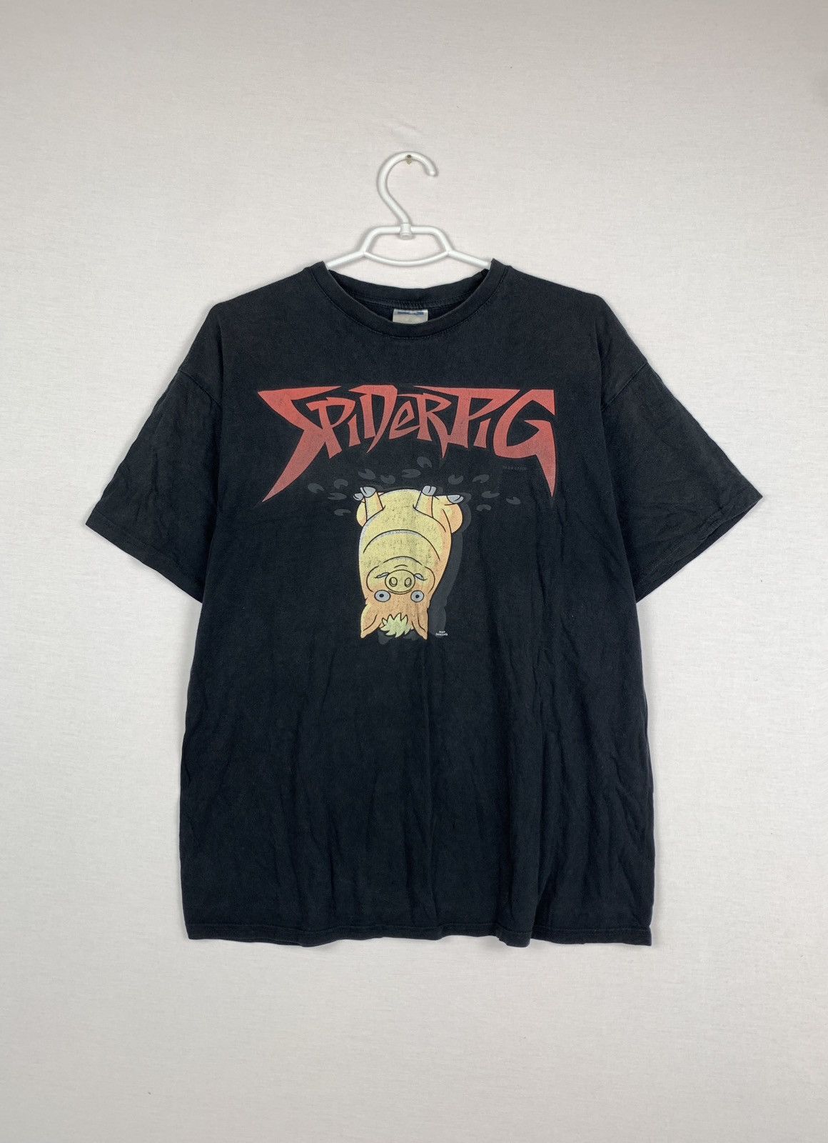 Cartoon Network × The Simpsons × Vintage Vintage 2007 SpiderPig The Simpsons Movie T-Shirt tee Size US XL / EU 56 / 4 - 1 Thumbnail