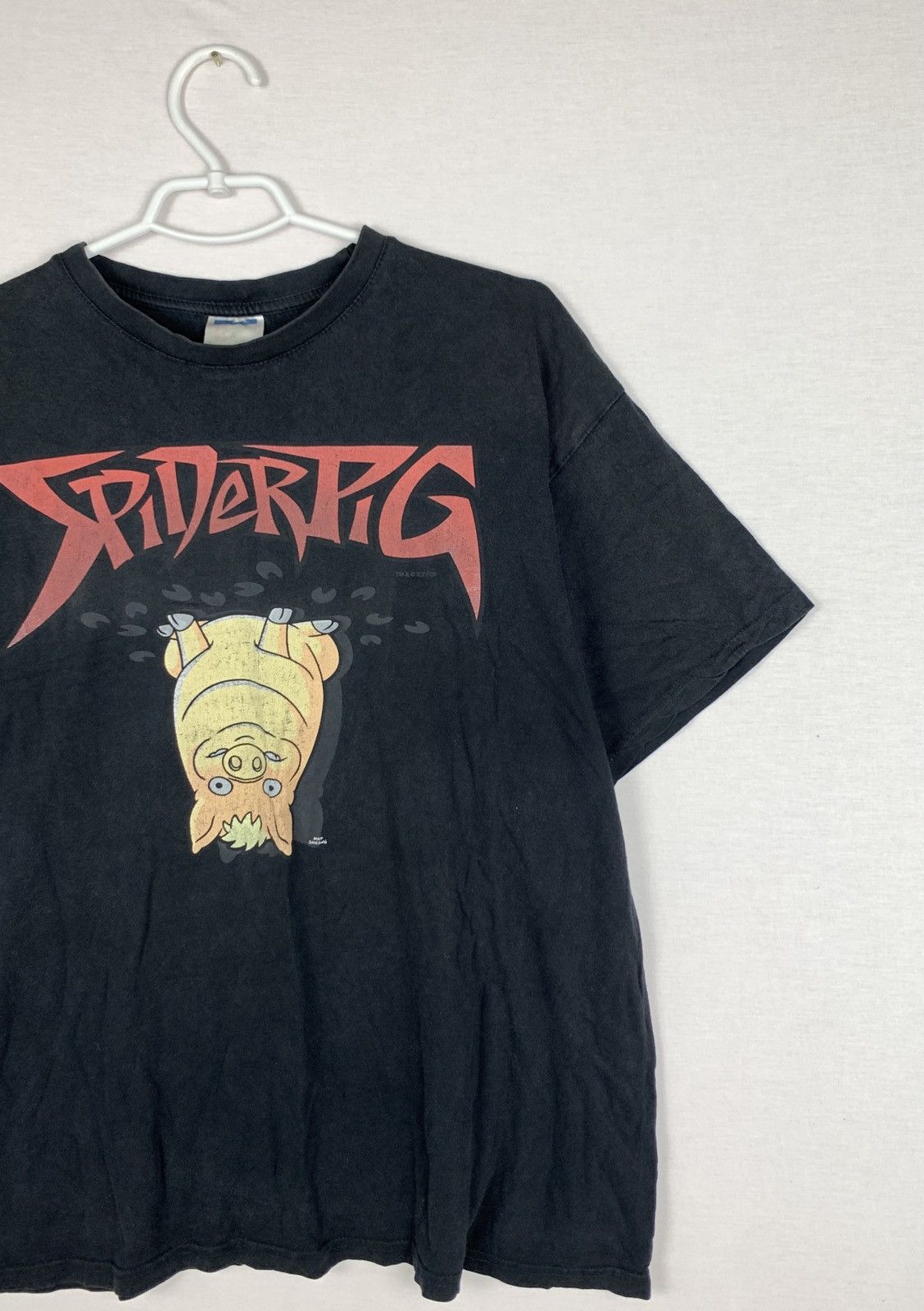 Cartoon Network × The Simpsons × Vintage Vintage 2007 SpiderPig The Simpsons Movie T-Shirt tee Size US XL / EU 56 / 4 - 2 Thumbnail