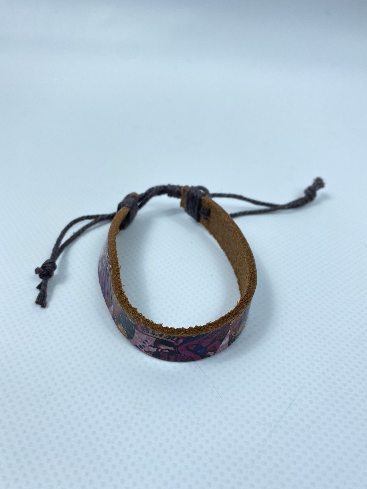 Ed Hardy 🔥LASTDROP🔥#1 1of1 Handmade Learher Multicolored Bracelet Size ONE SIZE - 4 Thumbnail