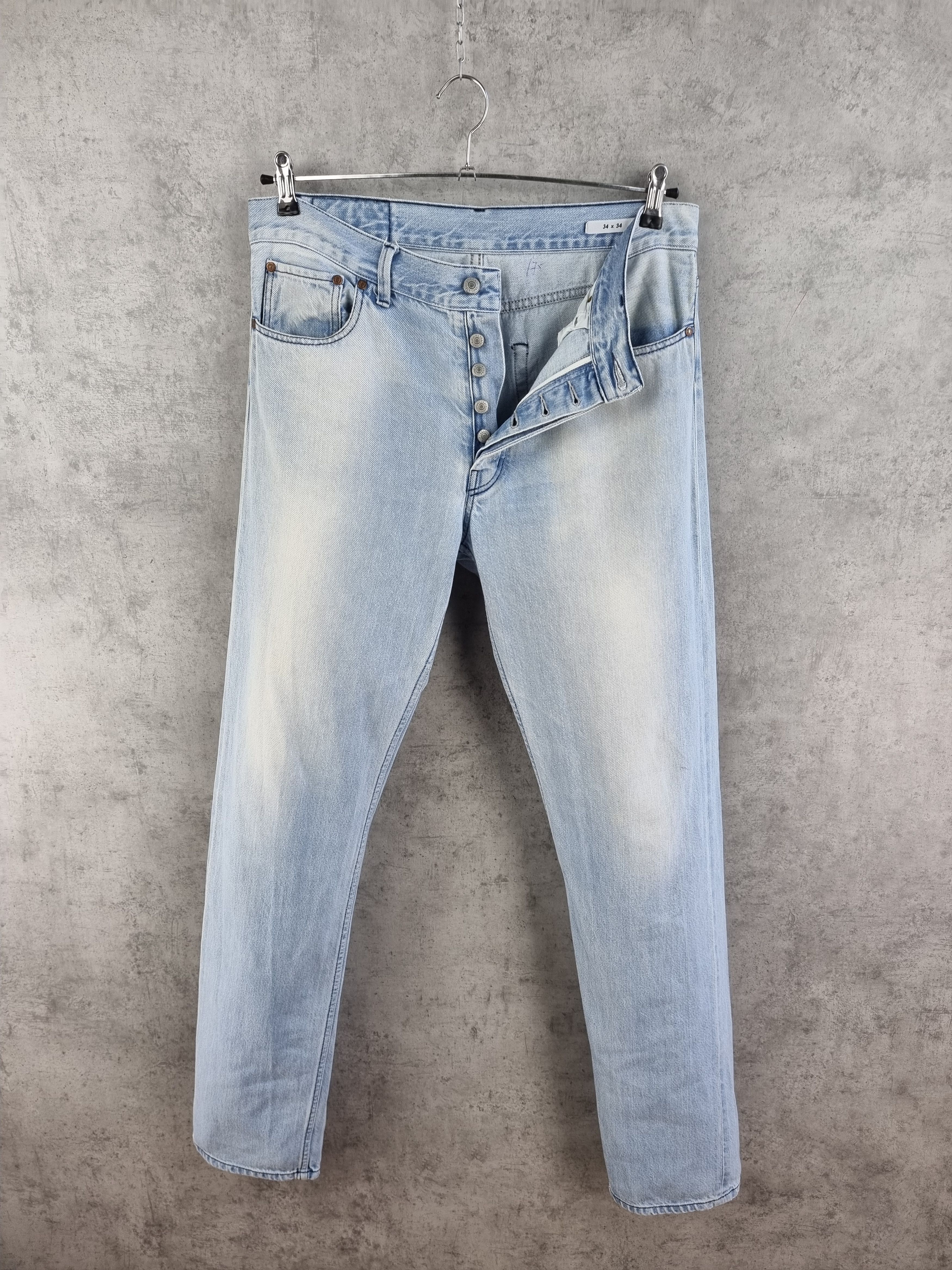 Our Legacy Our Legacy 1980-81 Light Blue Denim Jean Size US 34 / EU 50 - 2 Thumbnail