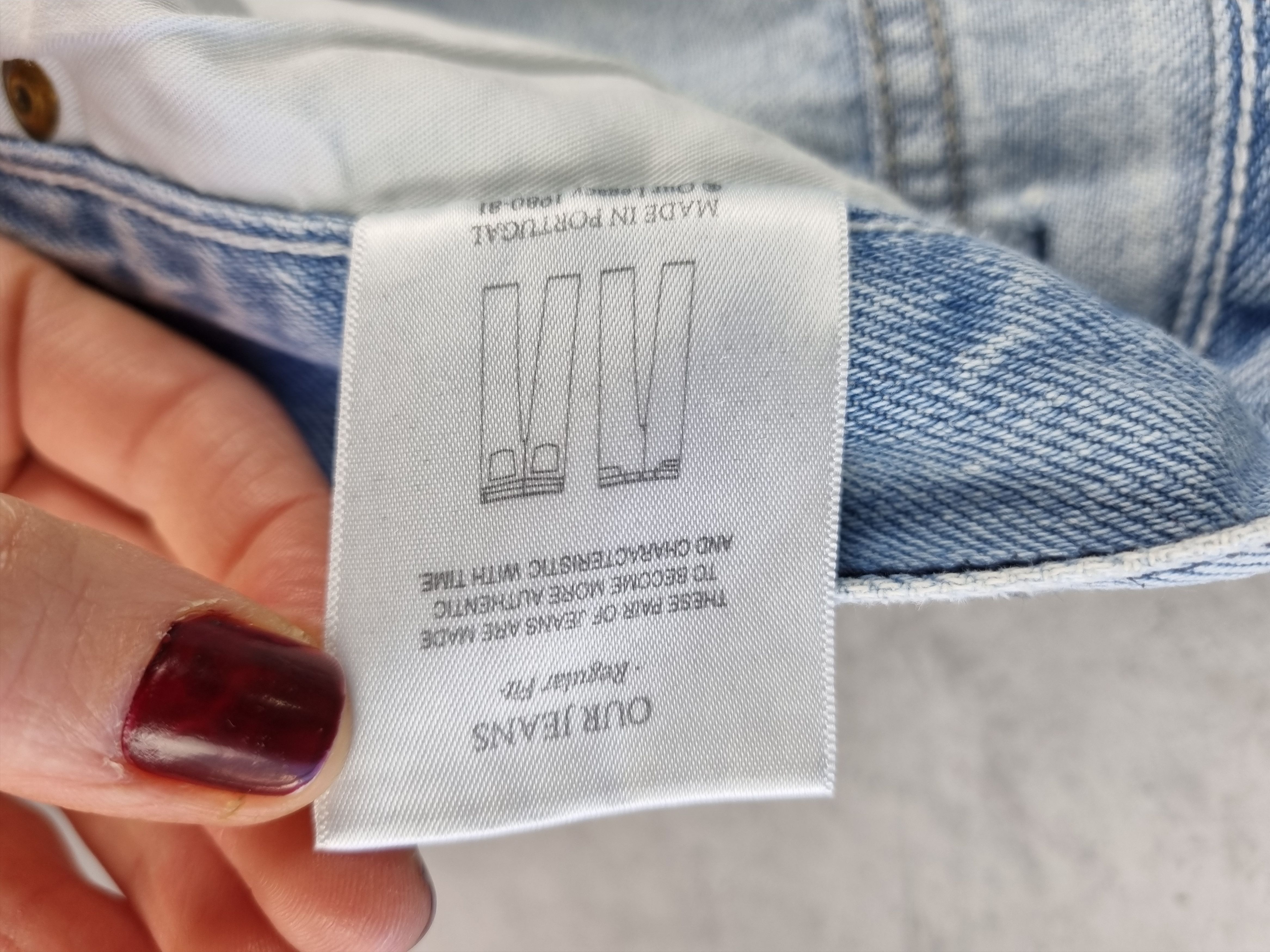Our Legacy Our Legacy 1980-81 Light Blue Denim Jean Size US 34 / EU 50 - 6 Thumbnail