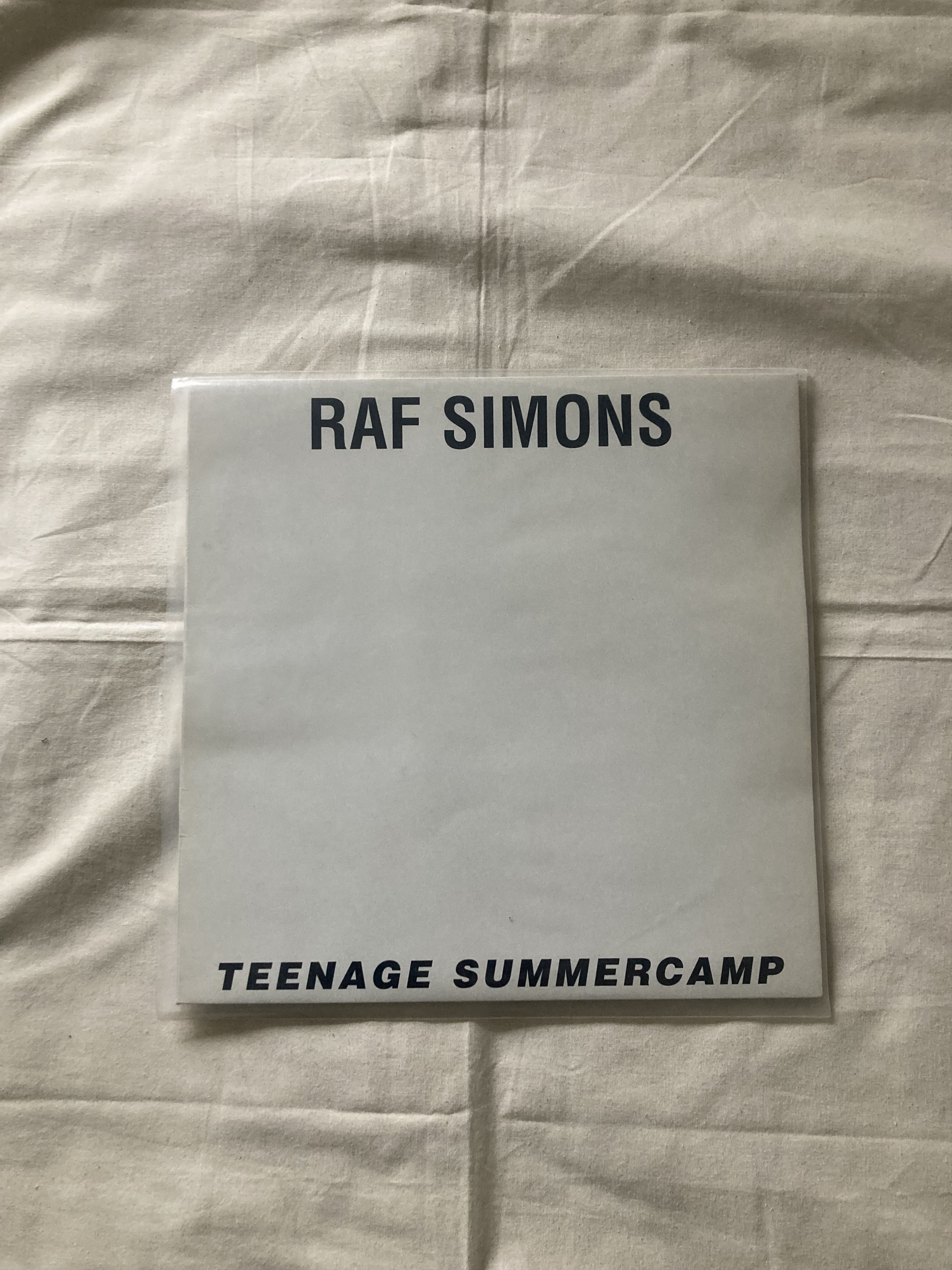 Archive 1997 'Teenage Summercamp' LP Cover Lookbook