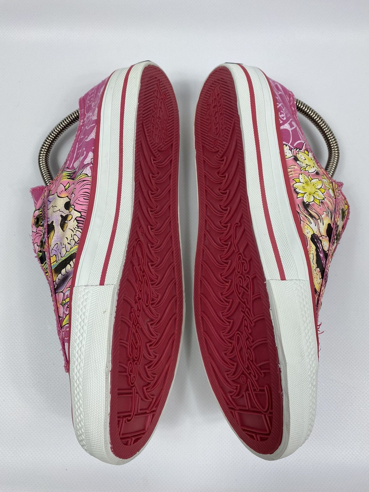 Ed Hardy 🔥LASTDROP🔥#4 Size 40 Skull Flowers Low Slip-ons Sneakers Size US 10 / IT 40 - 5 Thumbnail