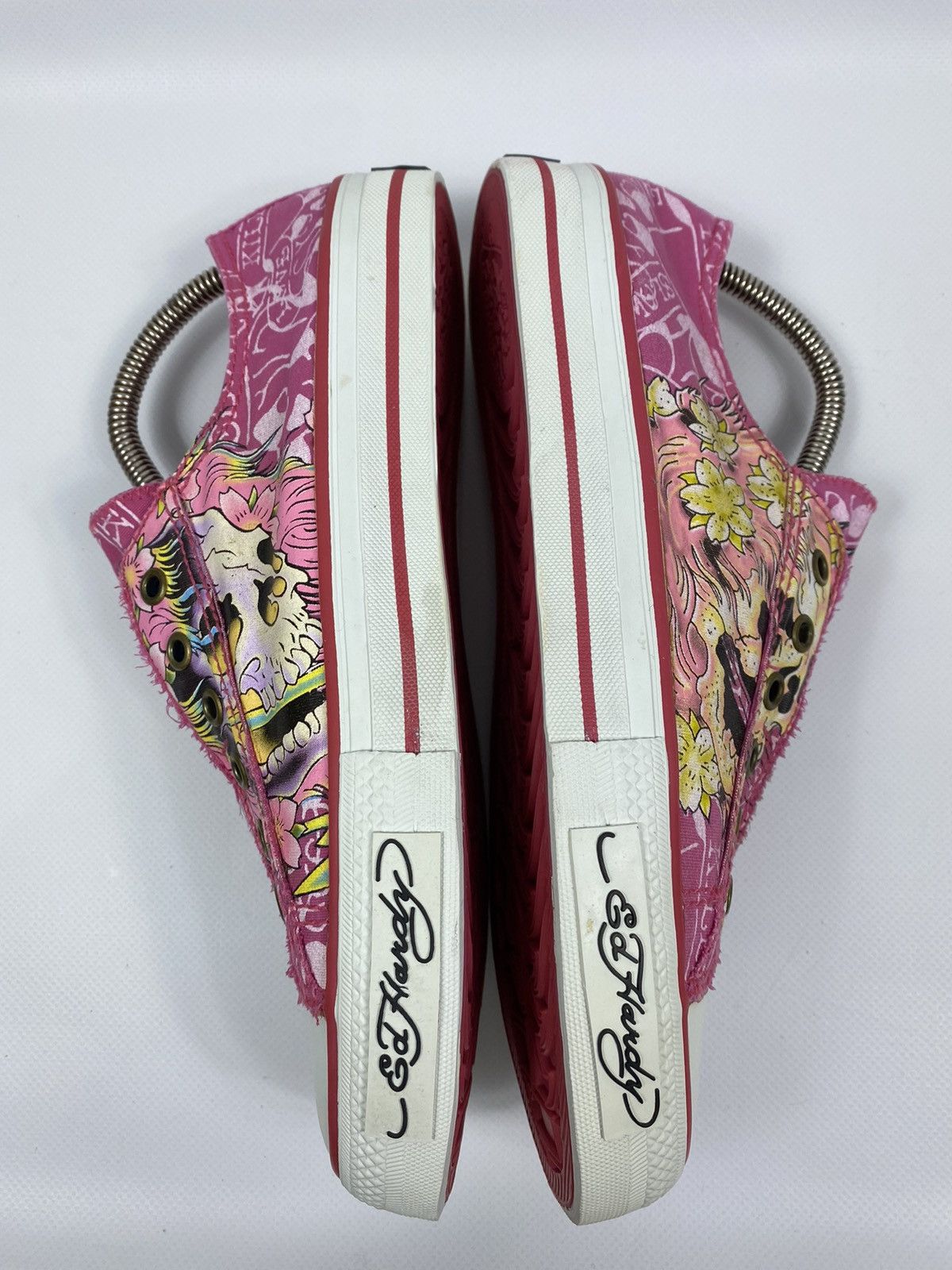 Ed Hardy 🔥LASTDROP🔥#4 Size 40 Skull Flowers Low Slip-ons Sneakers Size US 10 / IT 40 - 6 Thumbnail