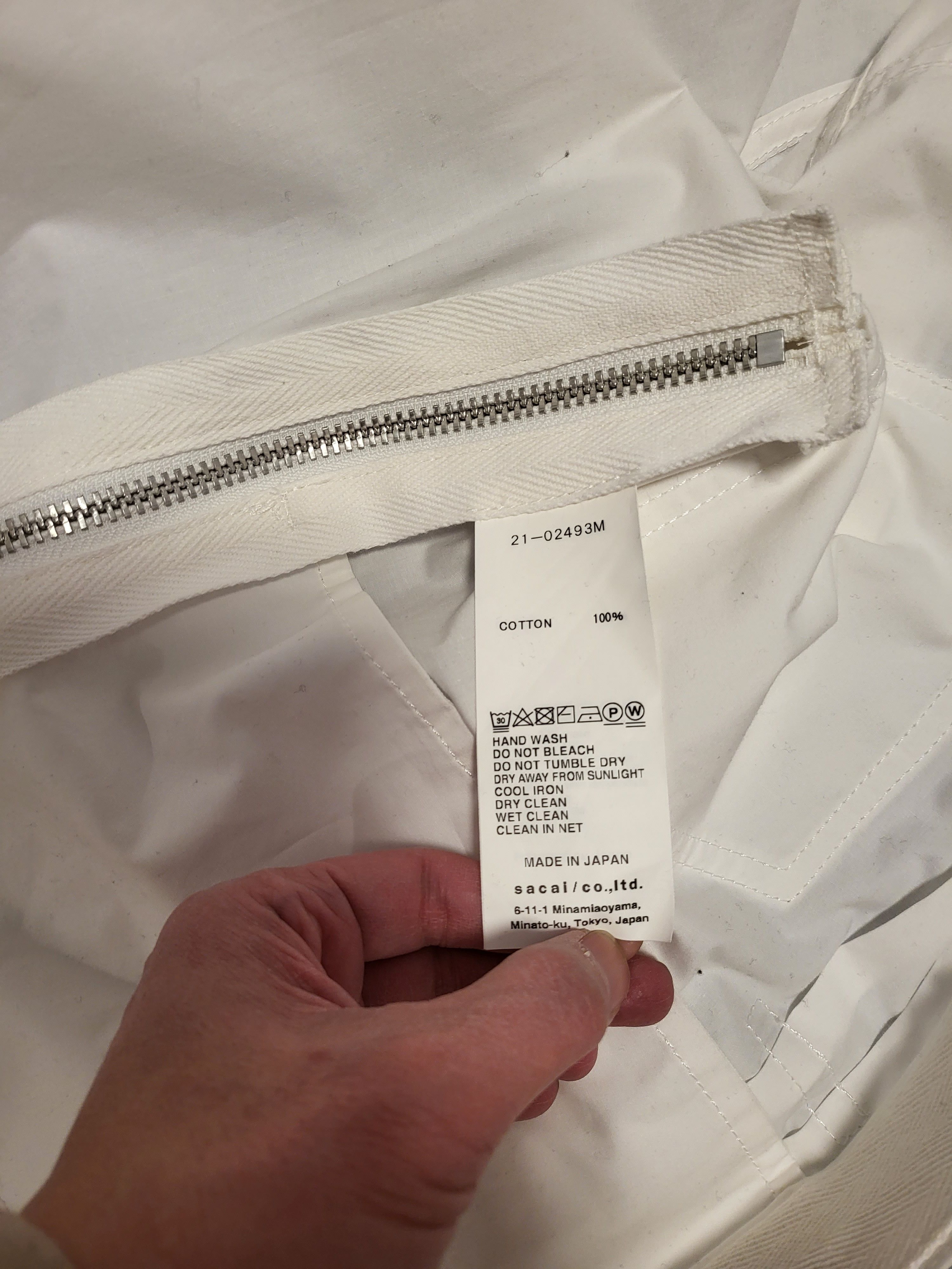 Sacai Buttoned Shirt Jacket Size US S / EU 44-46 / 1 - 8 Thumbnail