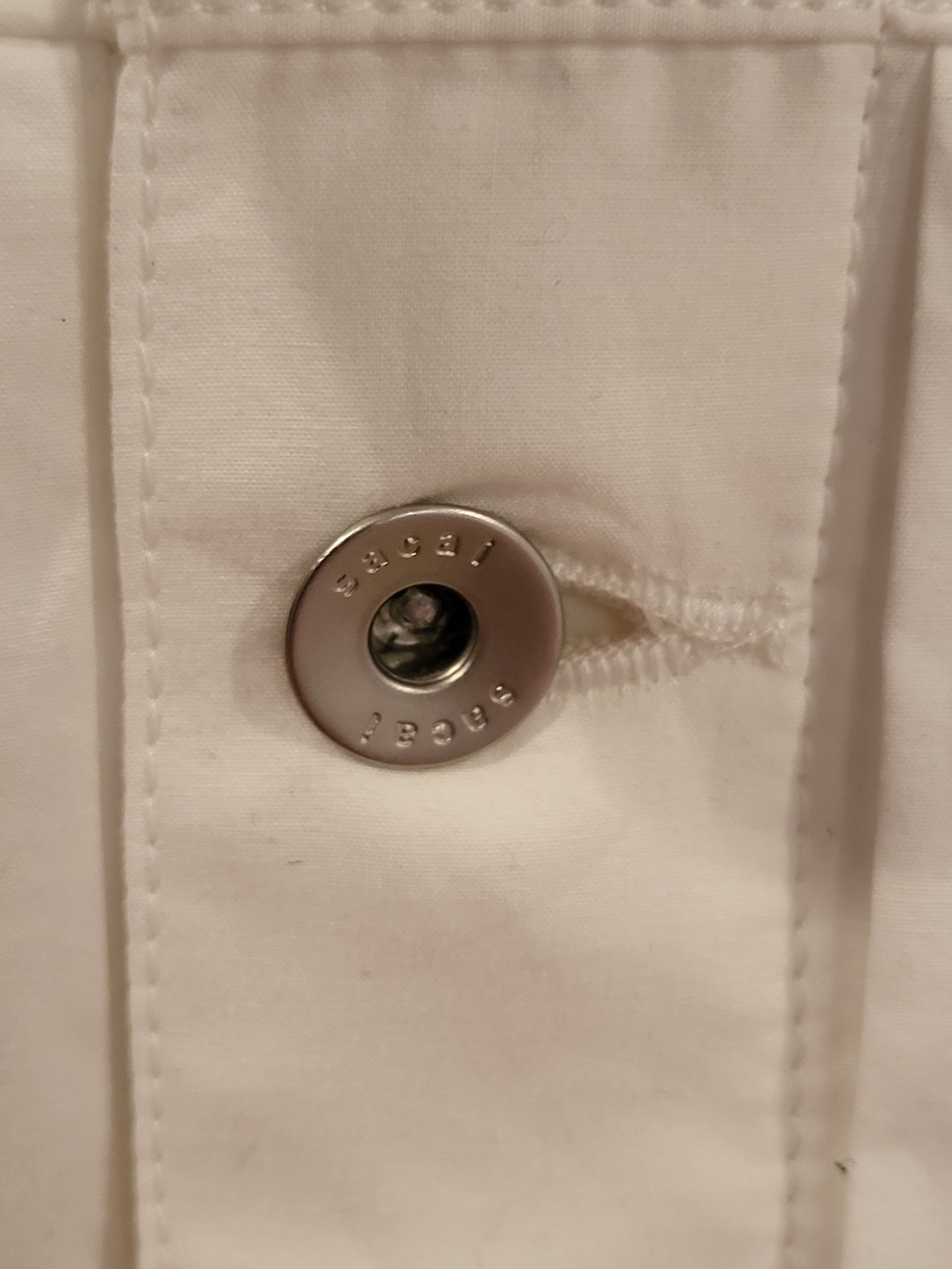 Sacai Buttoned Shirt Jacket Size US S / EU 44-46 / 1 - 3 Thumbnail