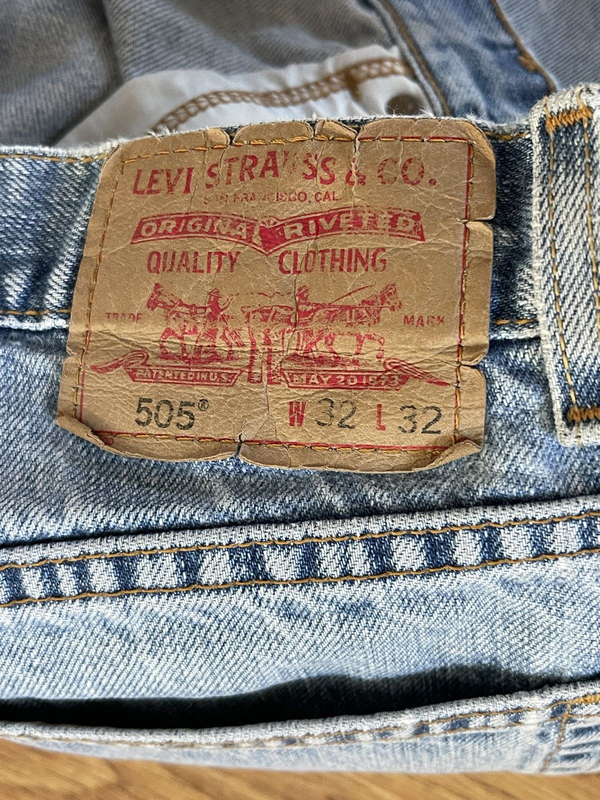 Levi's Vintage Levis 505 Size US 32 / EU 48 - 3 Thumbnail