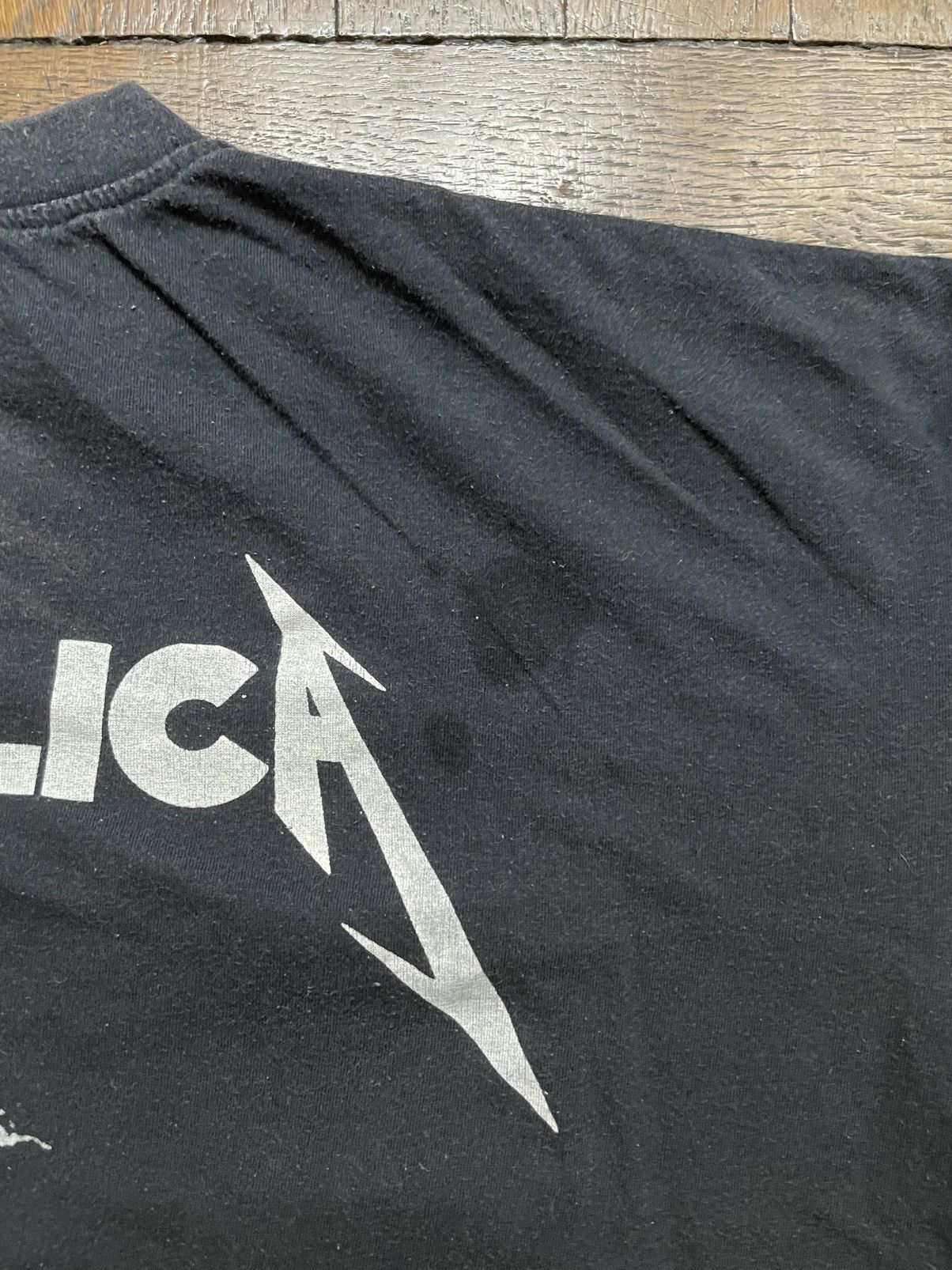 Band Tees × Metallica × Vintage LAST DROP Vtg Metallica Kill Em All - Hetfield Boot T Shirt Size US M / EU 48-50 / 2 - 7 Thumbnail