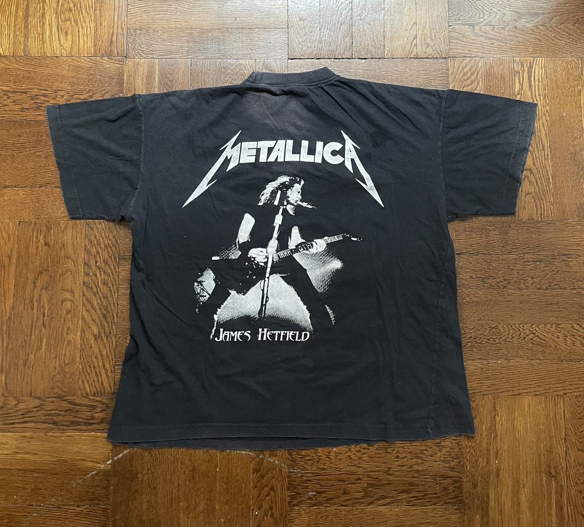 Band Tees × Metallica × Vintage LAST DROP Vtg Metallica Kill Em All - Hetfield Boot T Shirt Size US M / EU 48-50 / 2 - 2 Thumbnail