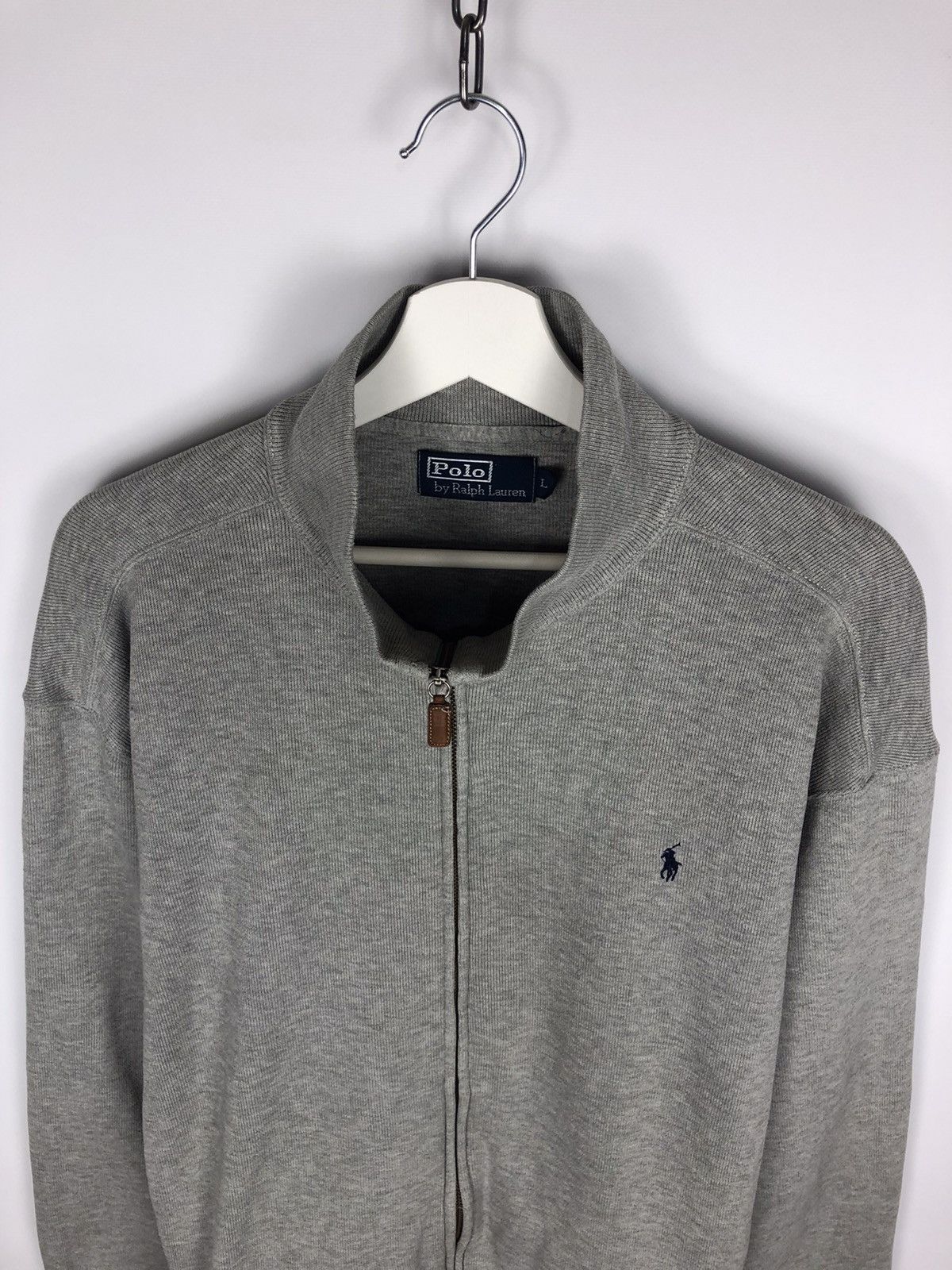 Polo Ralph Lauren Vintage Polo by Ralph Lauren Zip Sweatshirt Pullover Size US L / EU 52-54 / 3 - 3 Thumbnail