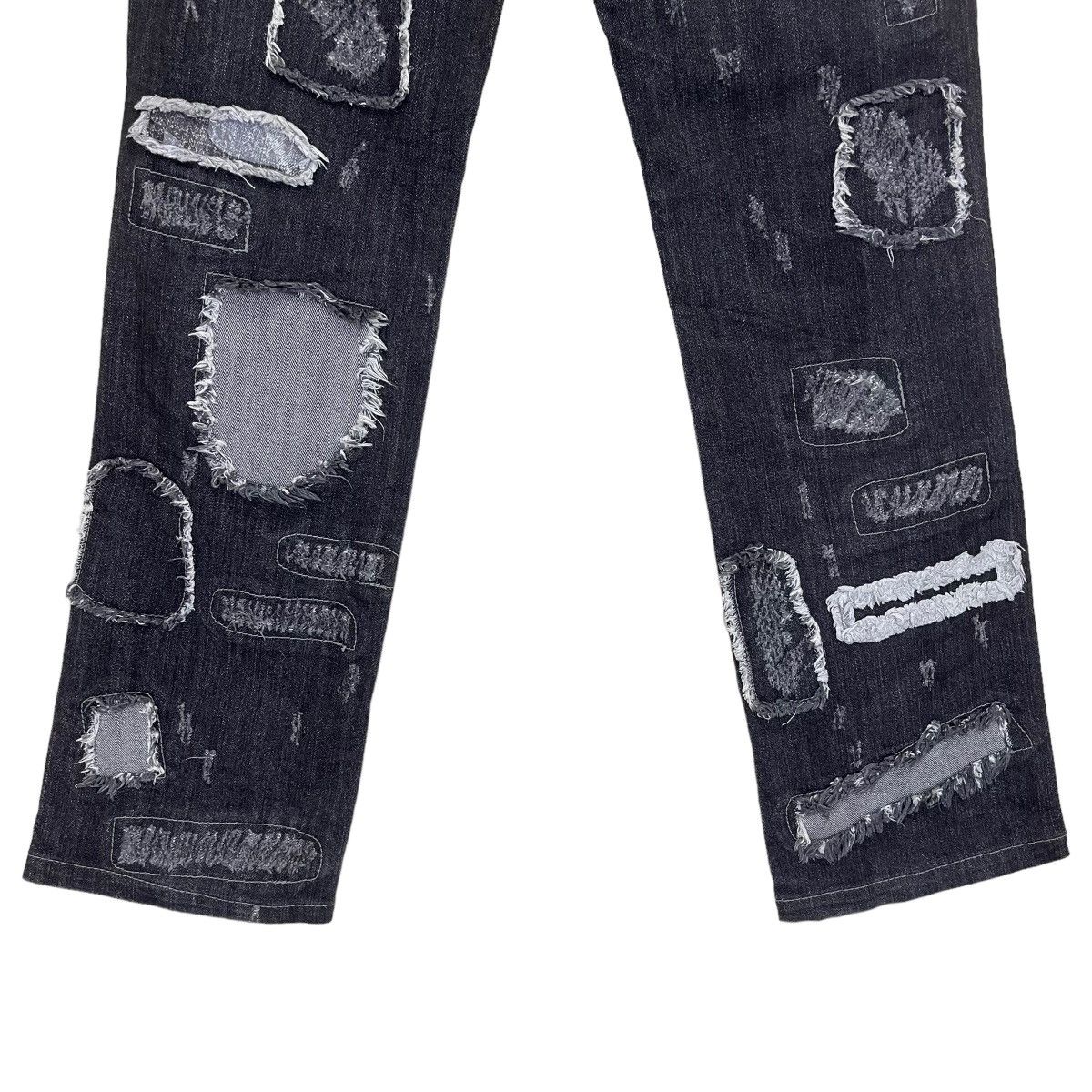 Hysteric Glamour × Tornado Mart DENIM PANTS PACHWORK Size US 30 / EU 46 - 10 Thumbnail
