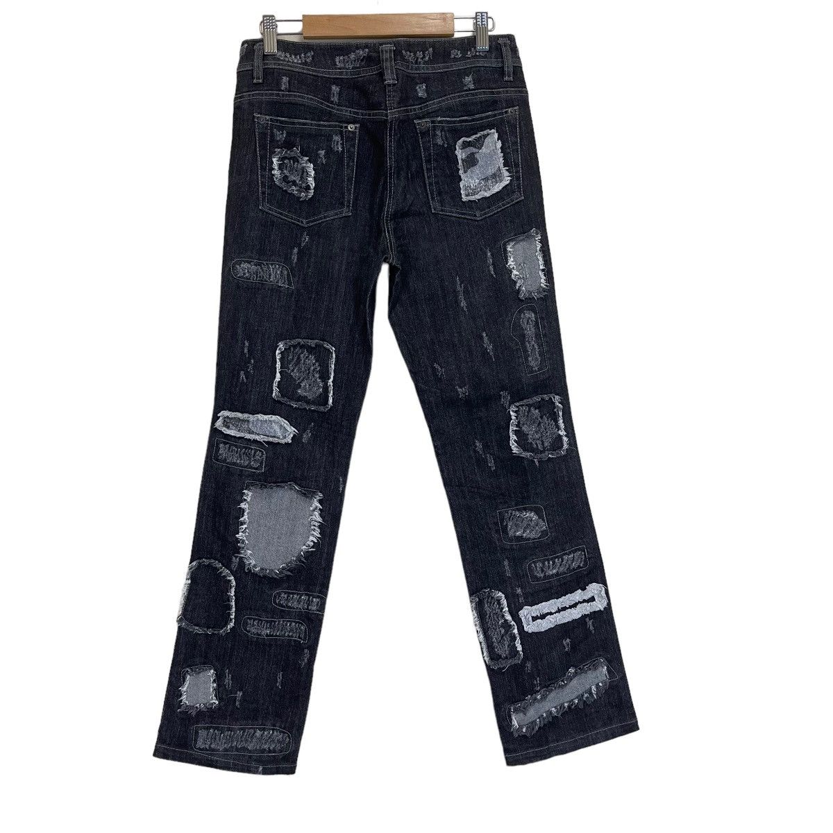 Hysteric Glamour × Tornado Mart DENIM PANTS PACHWORK Size US 30 / EU 46 - 8 Thumbnail