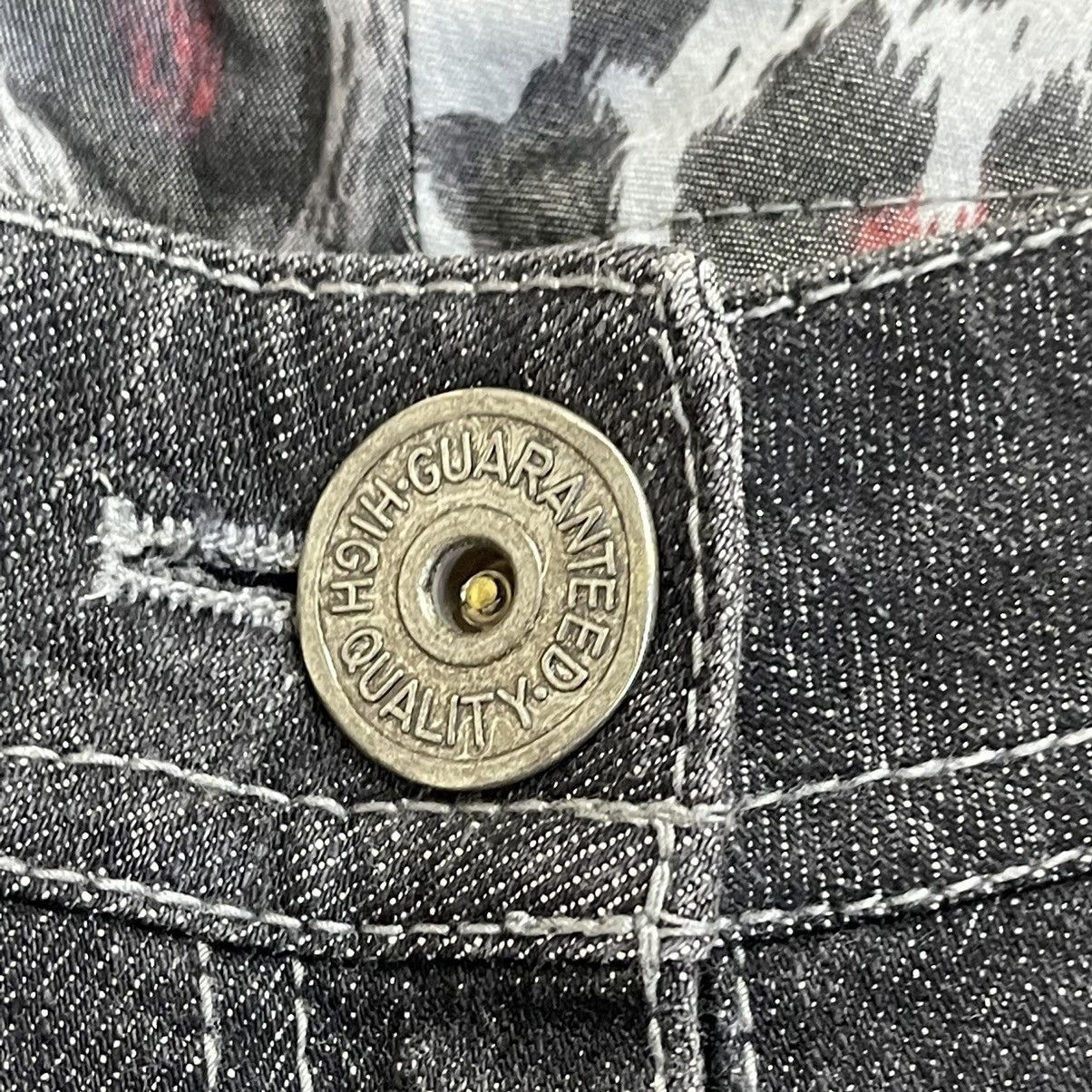 Hysteric Glamour × Tornado Mart DENIM PANTS PACHWORK Size US 30 / EU 46 - 4 Thumbnail