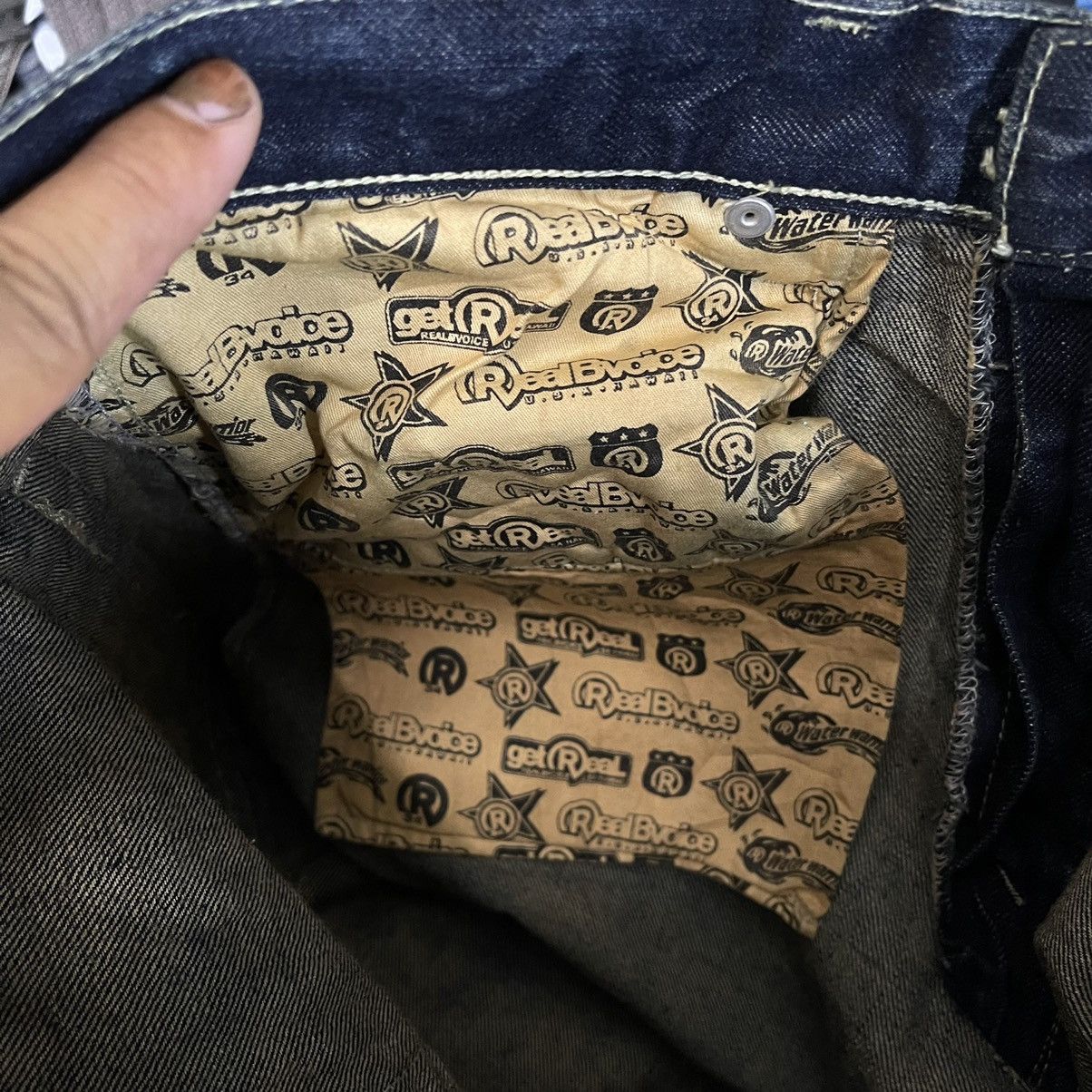 Japanese Brand × Vintage RealBVoice International Printed Denim Jeans Size US 30 / EU 46 - 19 Thumbnail