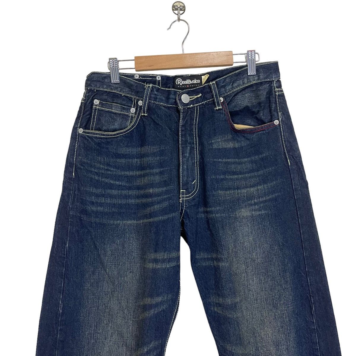 Japanese Brand × Vintage RealBVoice International Printed Denim Jeans Size US 30 / EU 46 - 7 Thumbnail