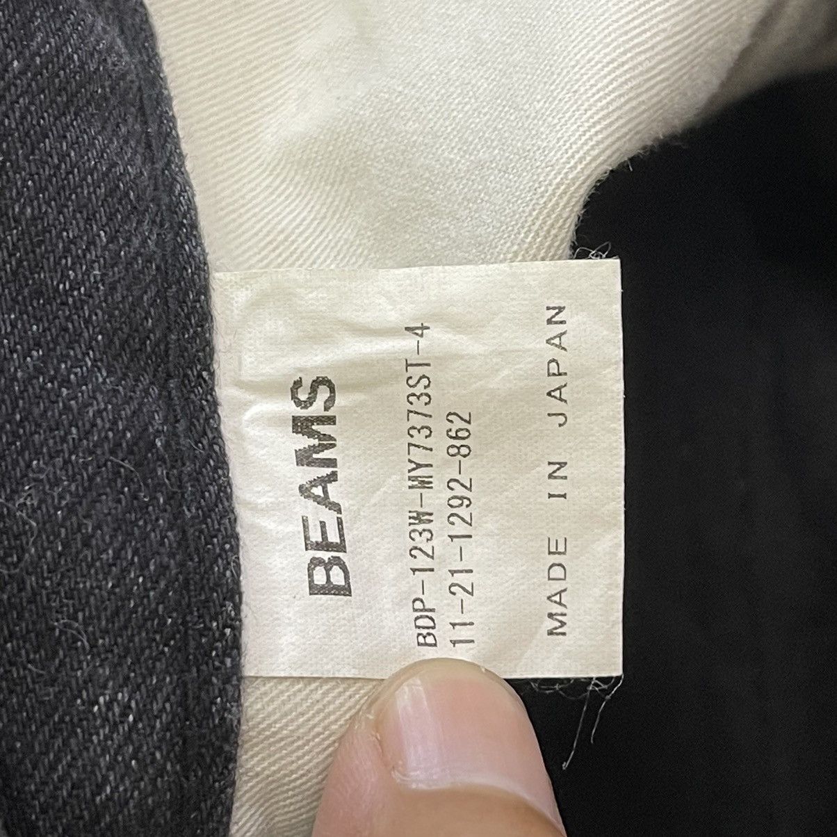 Beams Plus BEAMS PLUS Japan Black Denim Skinny Jeans Size US 32 / EU 48 - 13 Thumbnail