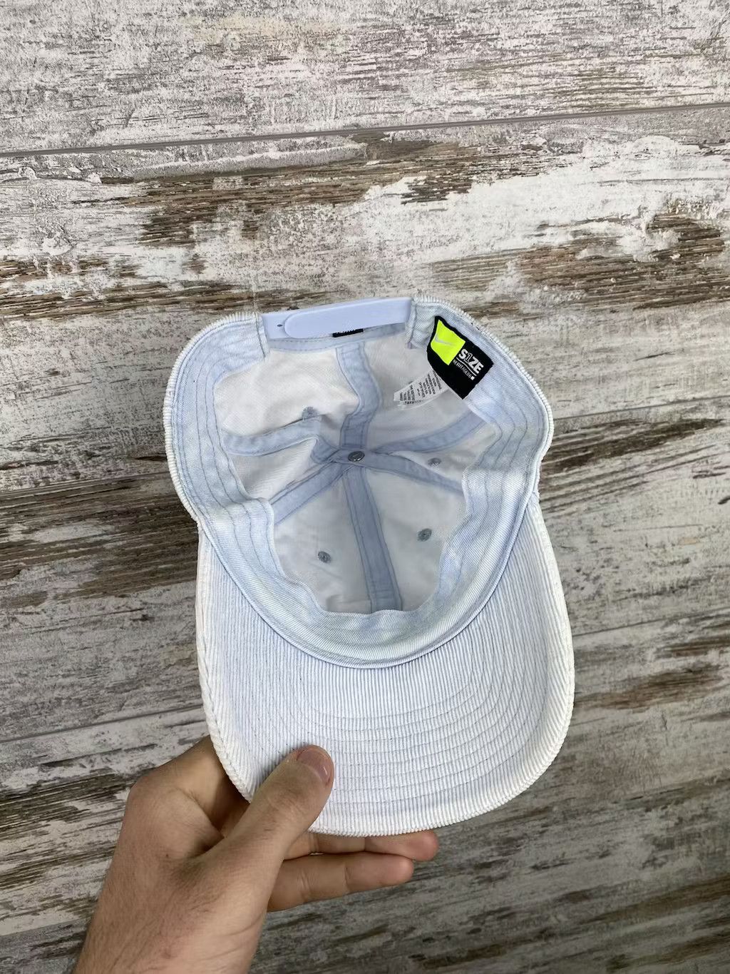 Nike × Vintage Mens Vintage Nike big logo cap rare streetwear y2k 90s Size ONE SIZE - 9 Thumbnail