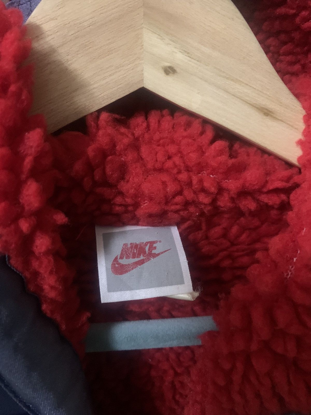 Nike × Vintage VTG Nike Fleece Parka Big Logo Hoodie Size US M / EU 48-50 / 2 - 6 Thumbnail