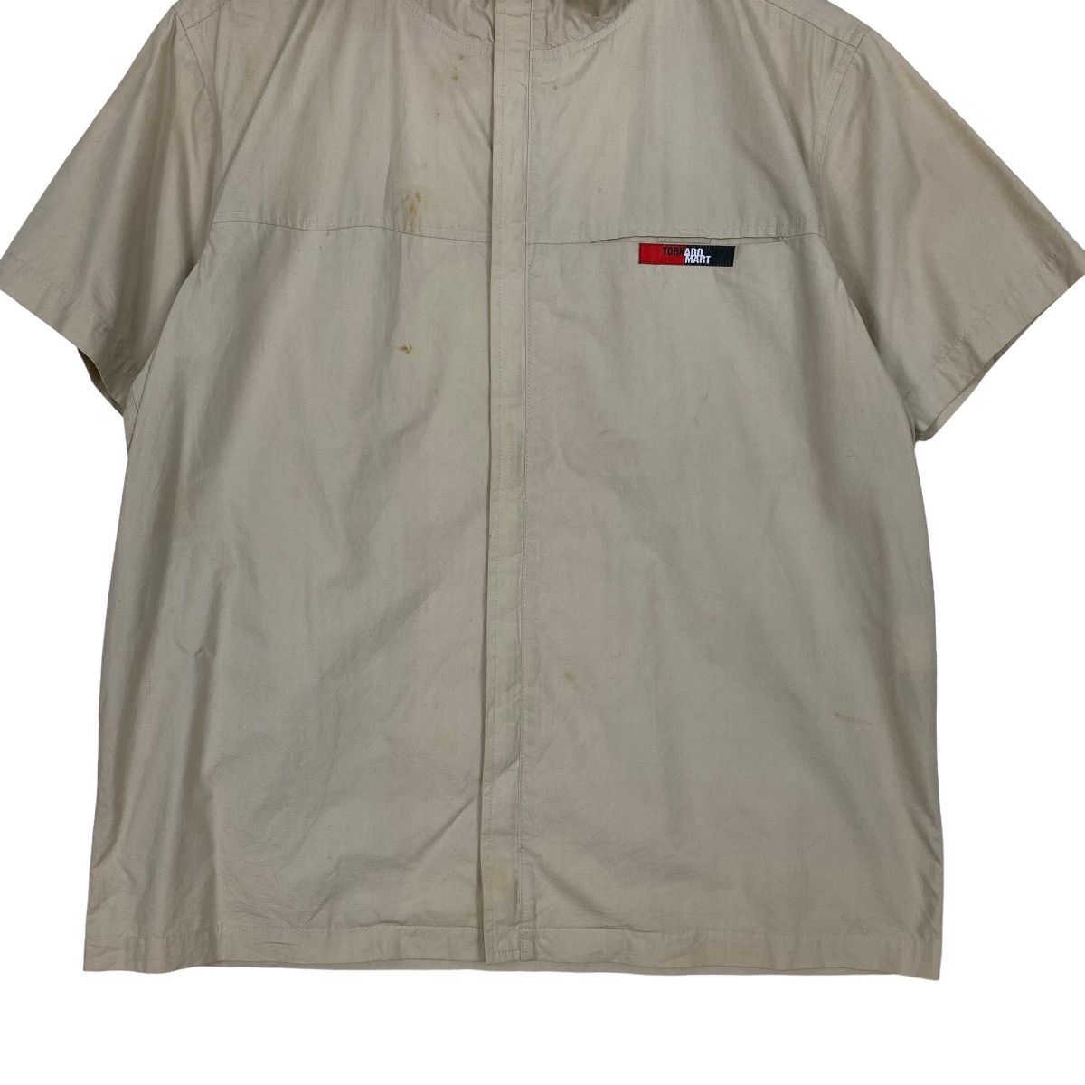Japanese Brand × Tornado Mart Tornado Mart Zipper Hoodies Shortsleeve Size US M / EU 48-50 / 2 - 5 Thumbnail