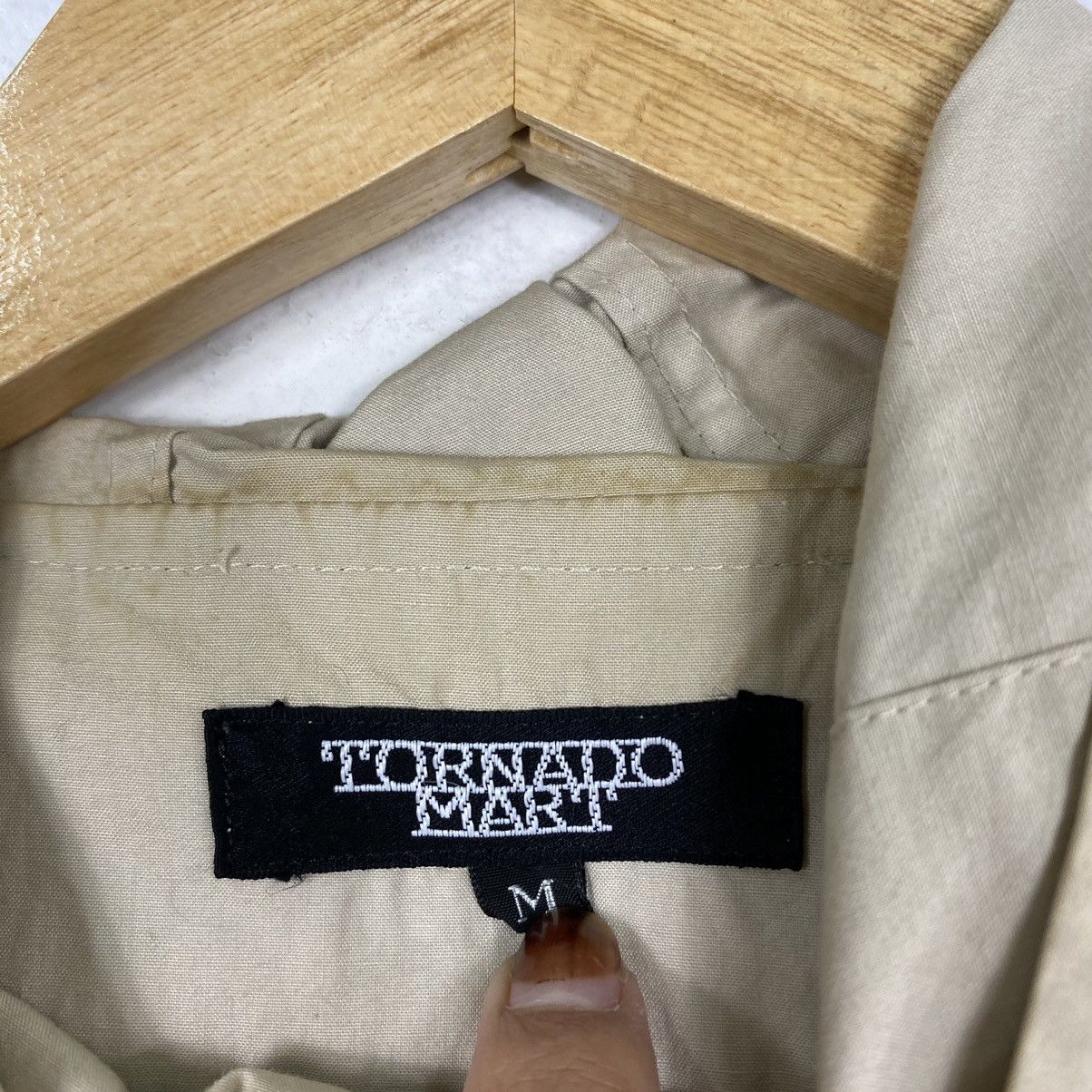 Japanese Brand × Tornado Mart Tornado Mart Zipper Hoodies Shortsleeve Size US M / EU 48-50 / 2 - 9 Thumbnail