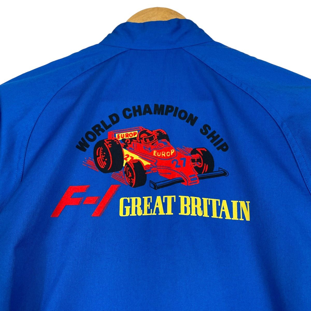 Japanese Brand × Vintage 💥RARE💥Vintage World Championship F-1 Great Britain Coverall Size US 29 - 2 Thumbnail