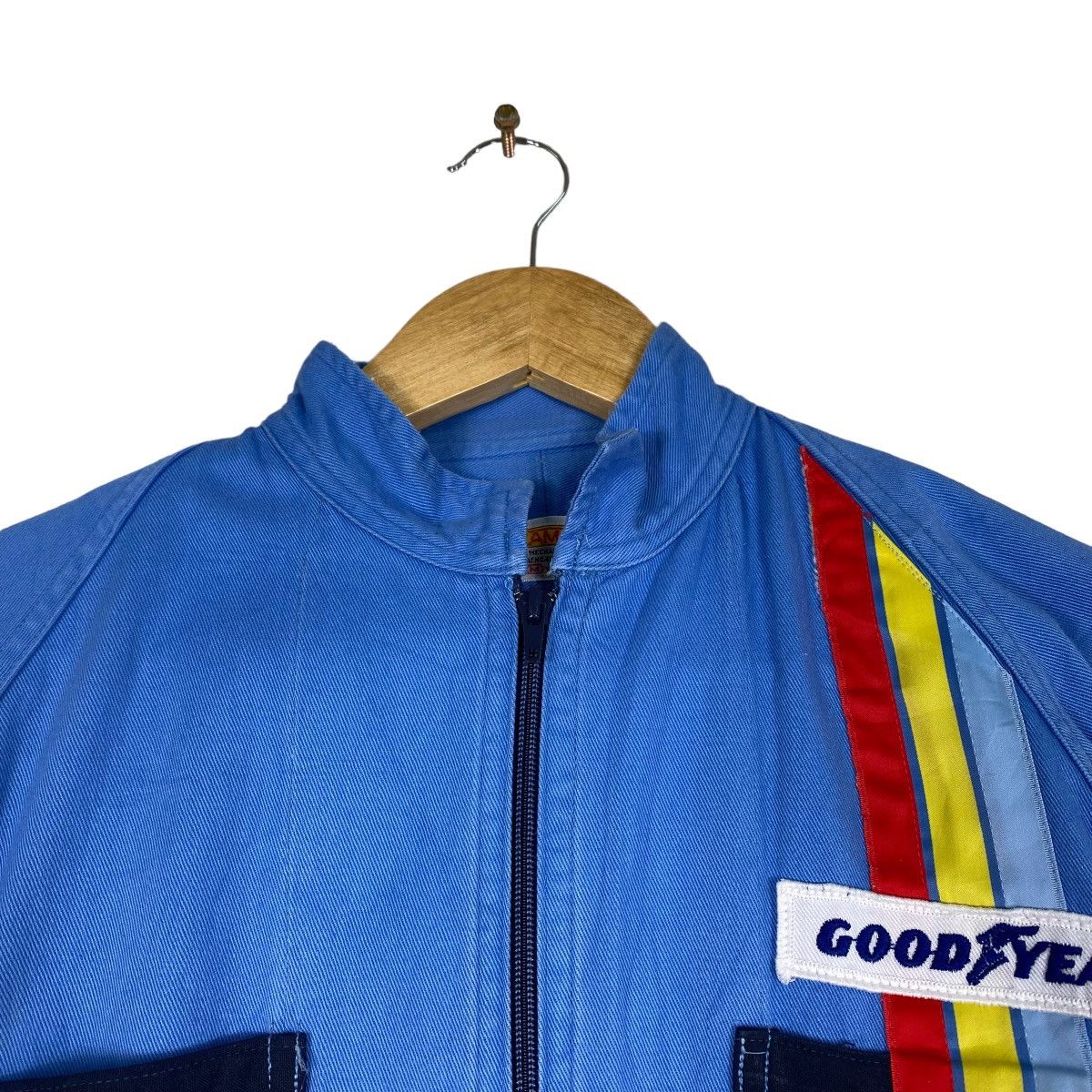 Japanese Brand × Vintage 🔥Best Offer🔥 Vintage Good Year Coverall Racing Workwear Size US 32 / EU 48 - 4 Thumbnail