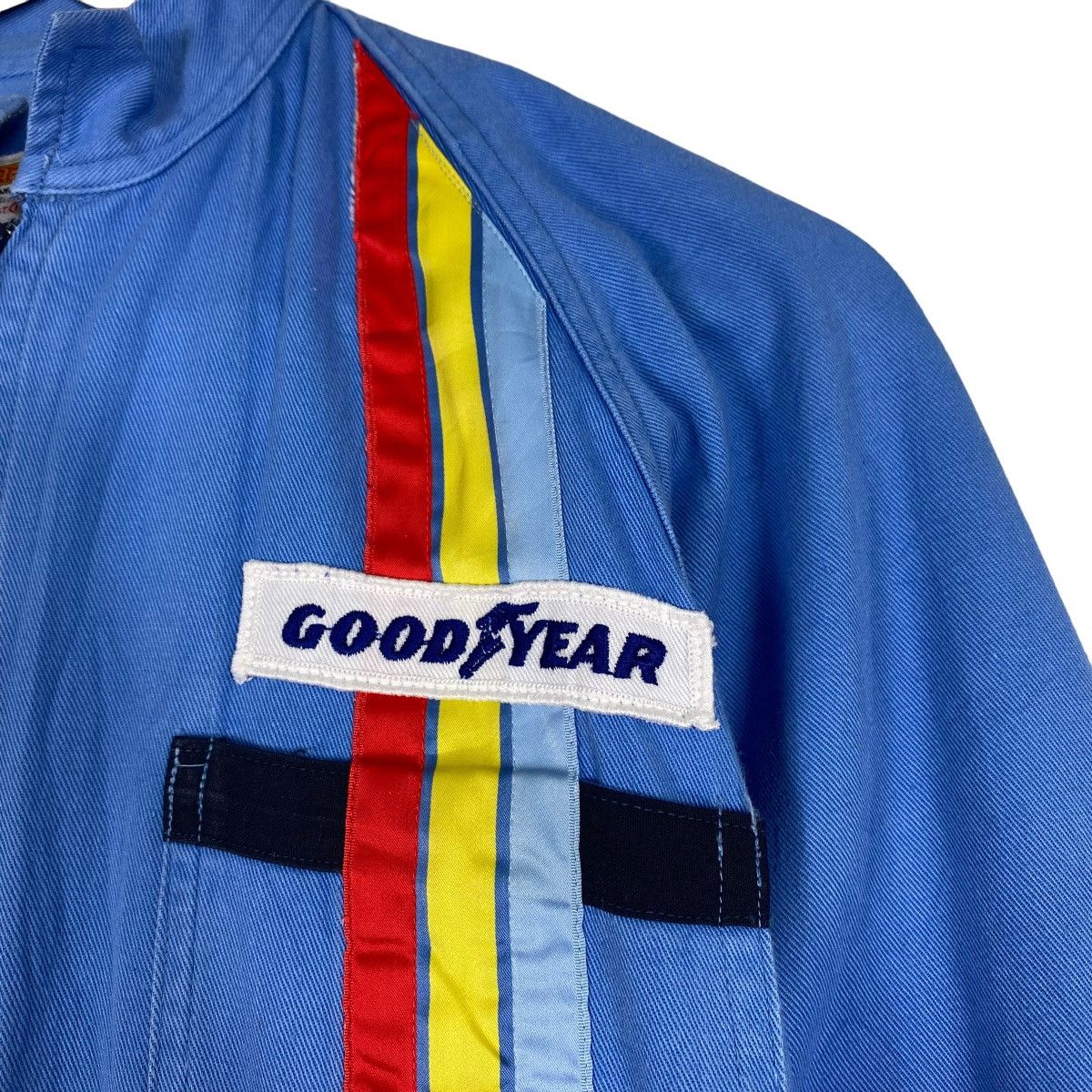 Japanese Brand × Vintage 🔥Best Offer🔥 Vintage Good Year Coverall Racing Workwear Size US 32 / EU 48 - 6 Thumbnail