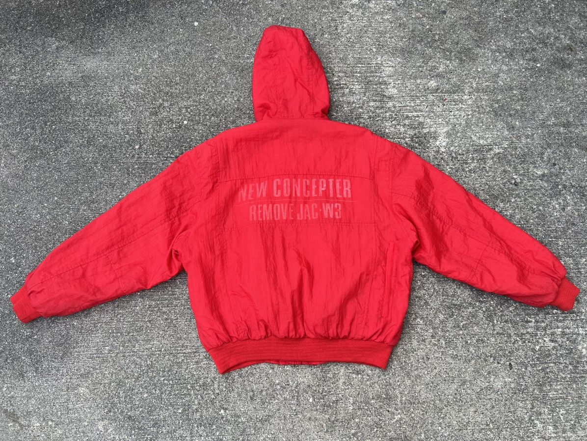 Kadoya Vintage 90s Kadoya New Concepter Remove Jac-W3 Bomber Jacket Size US L / EU 52-54 / 3 - 1 Thumbnail