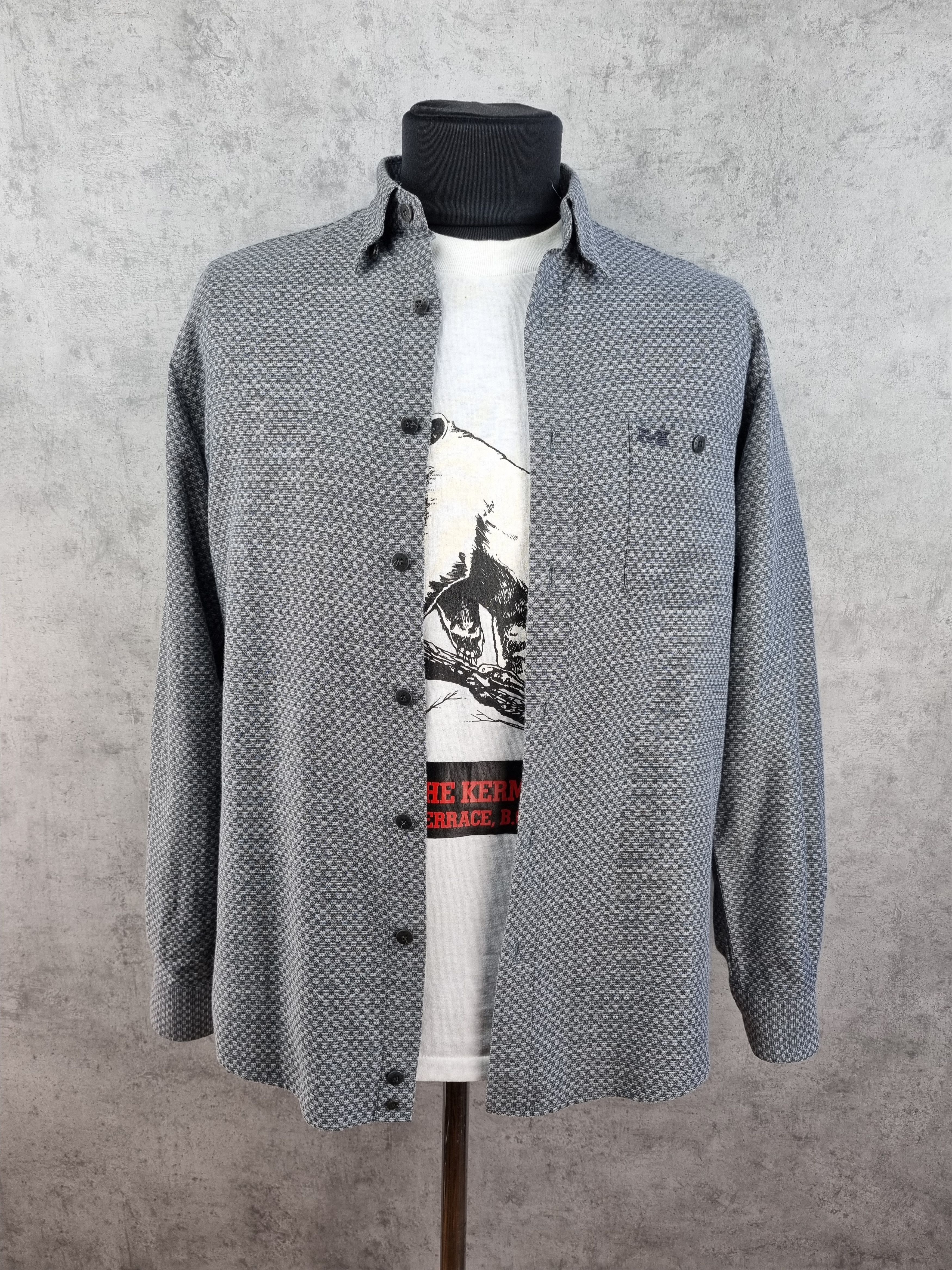 Flannel × Missoni Missoni Sport Luxury Vintage Flanel Shirt made in italy Size US M / EU 48-50 / 2 - 3 Thumbnail