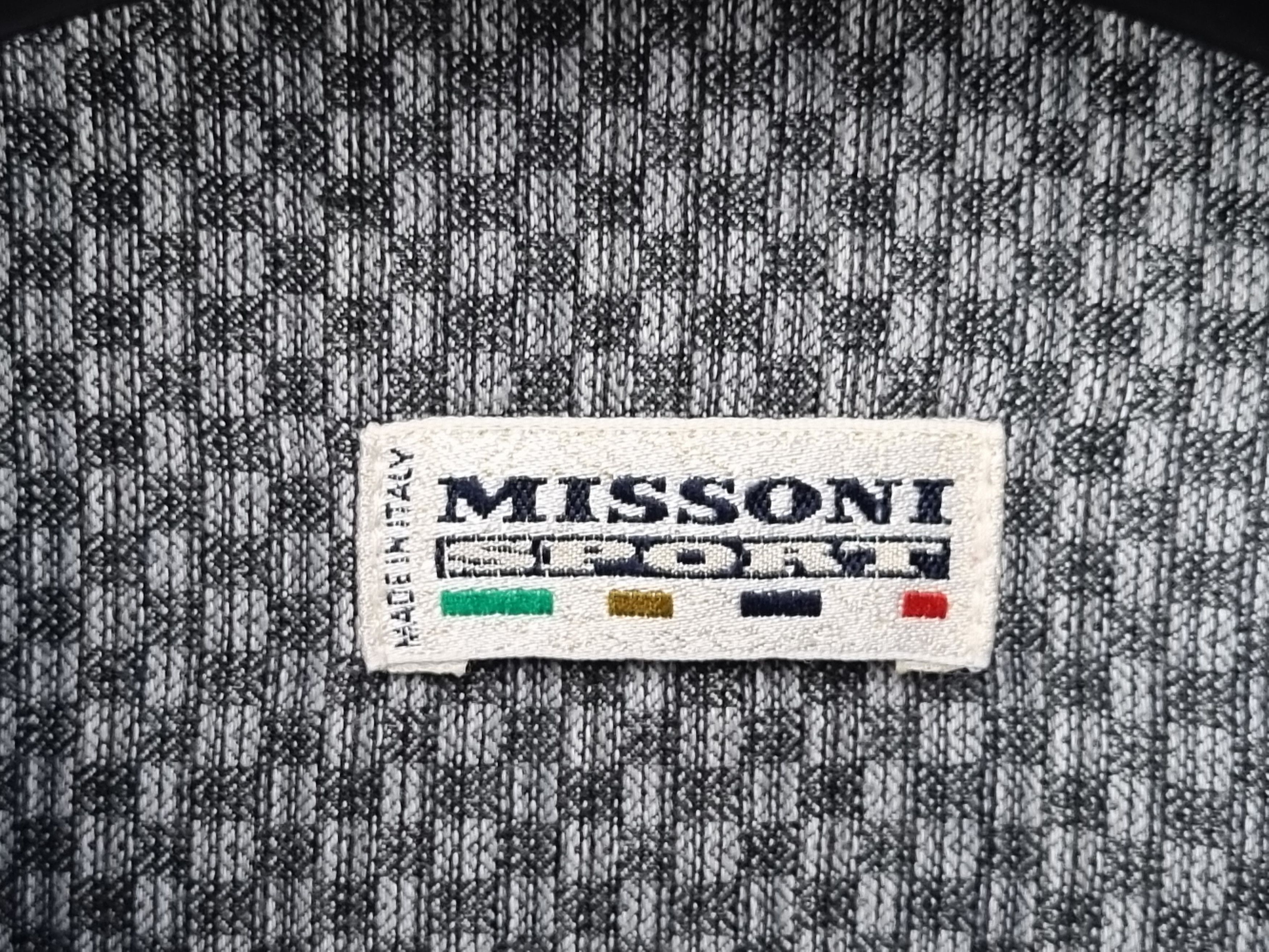 Flannel × Missoni Missoni Sport Luxury Vintage Flanel Shirt made in italy Size US M / EU 48-50 / 2 - 2 Thumbnail