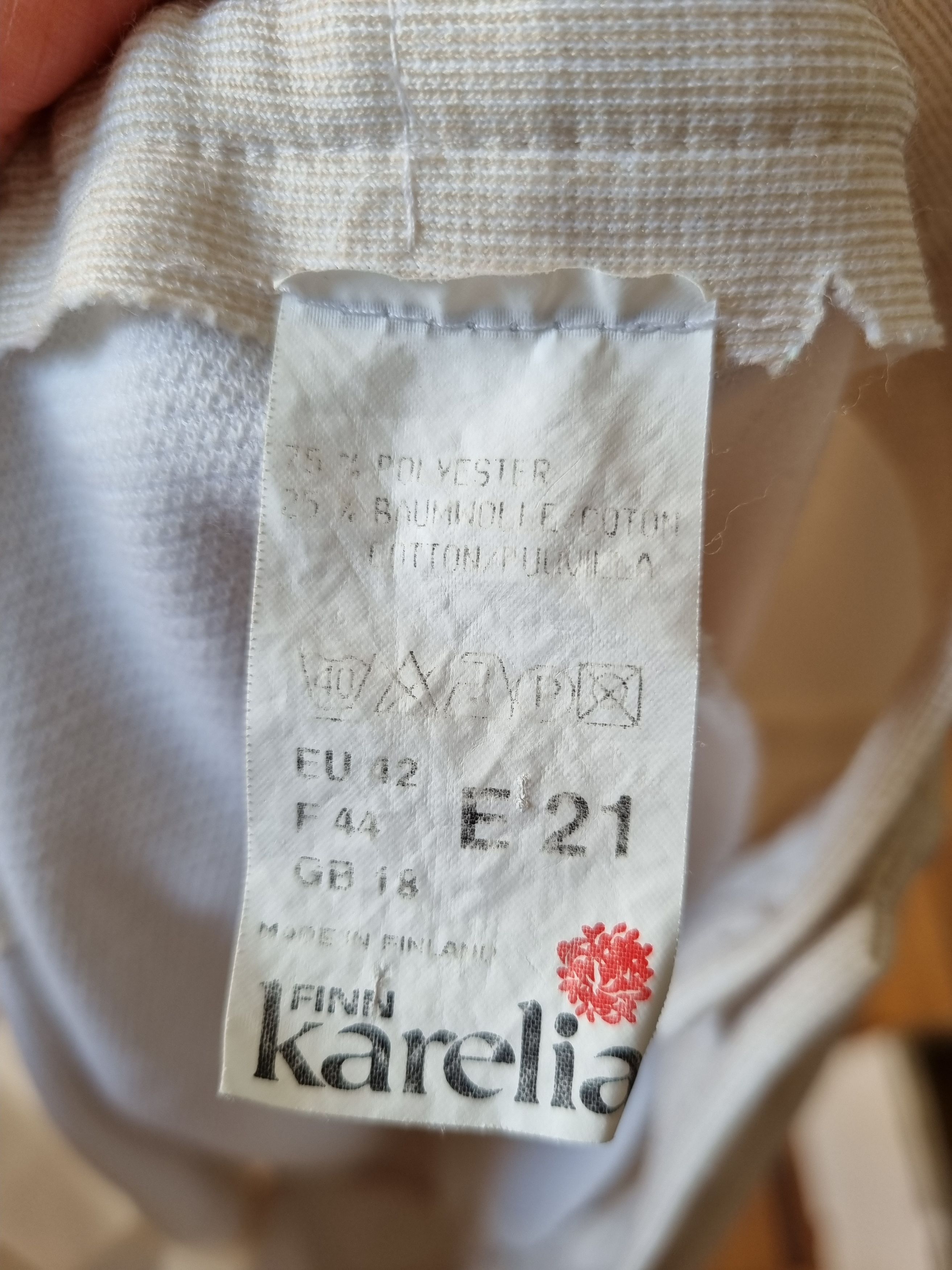 Vintage 80s Karelia Beauty Evening Pant Made in Finland Opti Zipper Size US 32 / EU 48 - 6 Thumbnail