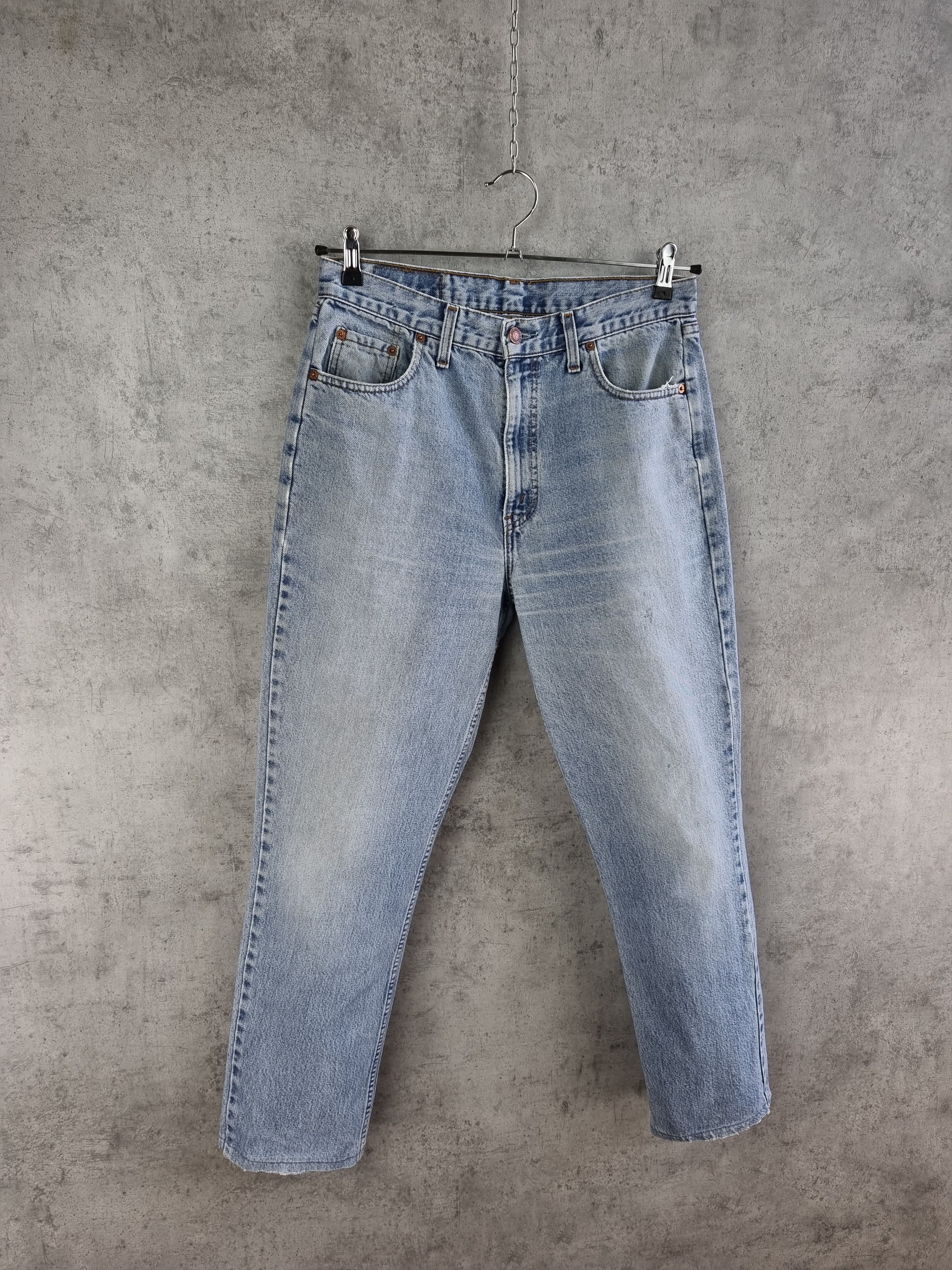Levi's × Levi's Vintage Clothing Levis Orange Tab Vintage Blue Faded Denim Jeans Size US 32 / EU 48 - 16 Thumbnail