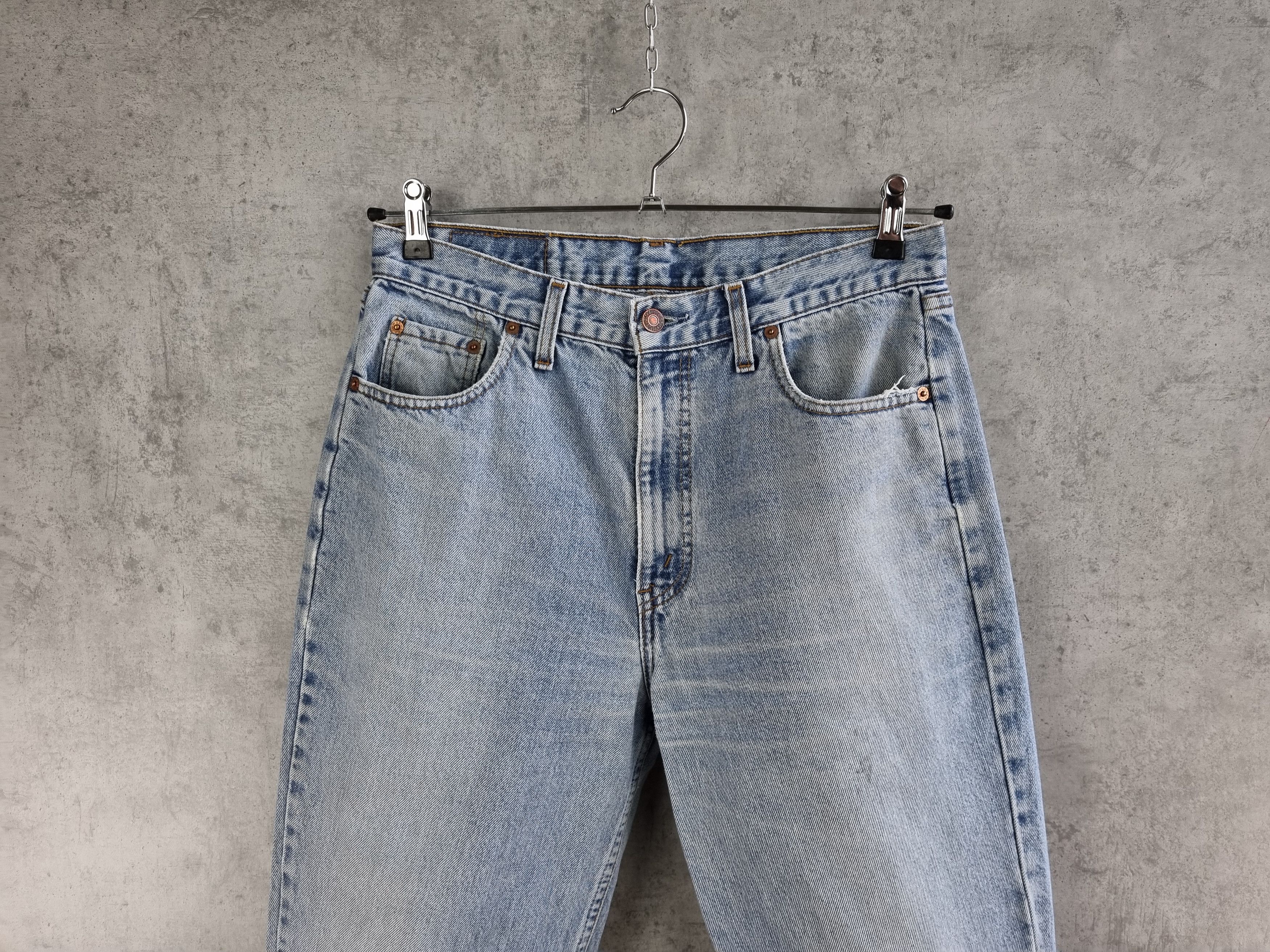 Levi's × Levi's Vintage Clothing Levis Orange Tab Vintage Blue Faded Denim Jeans Size US 32 / EU 48 - 4 Thumbnail