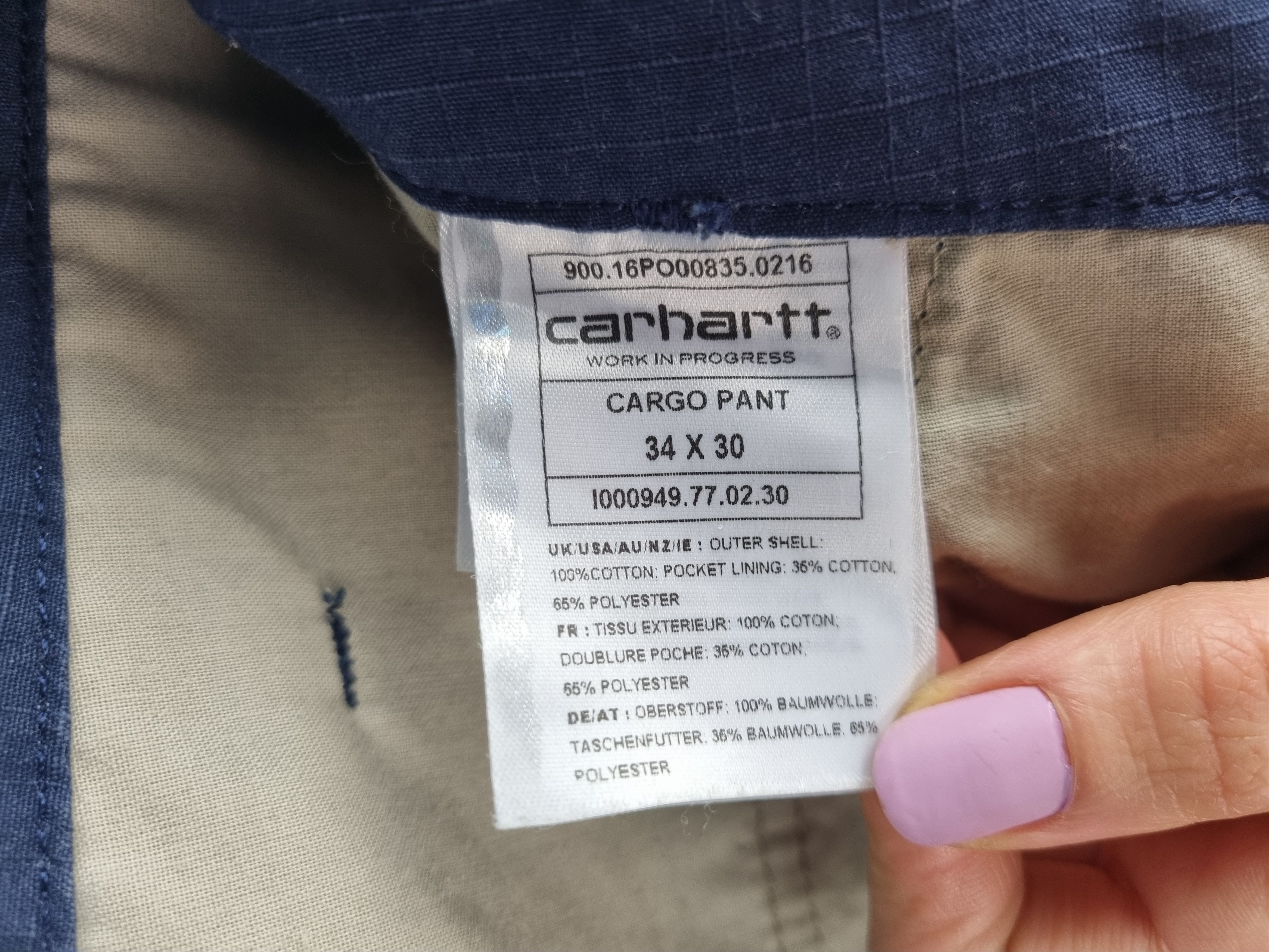 Carhartt × Carhartt Wip Carhartt Cargo Pants Size US 34 / EU 50 - 14 Thumbnail