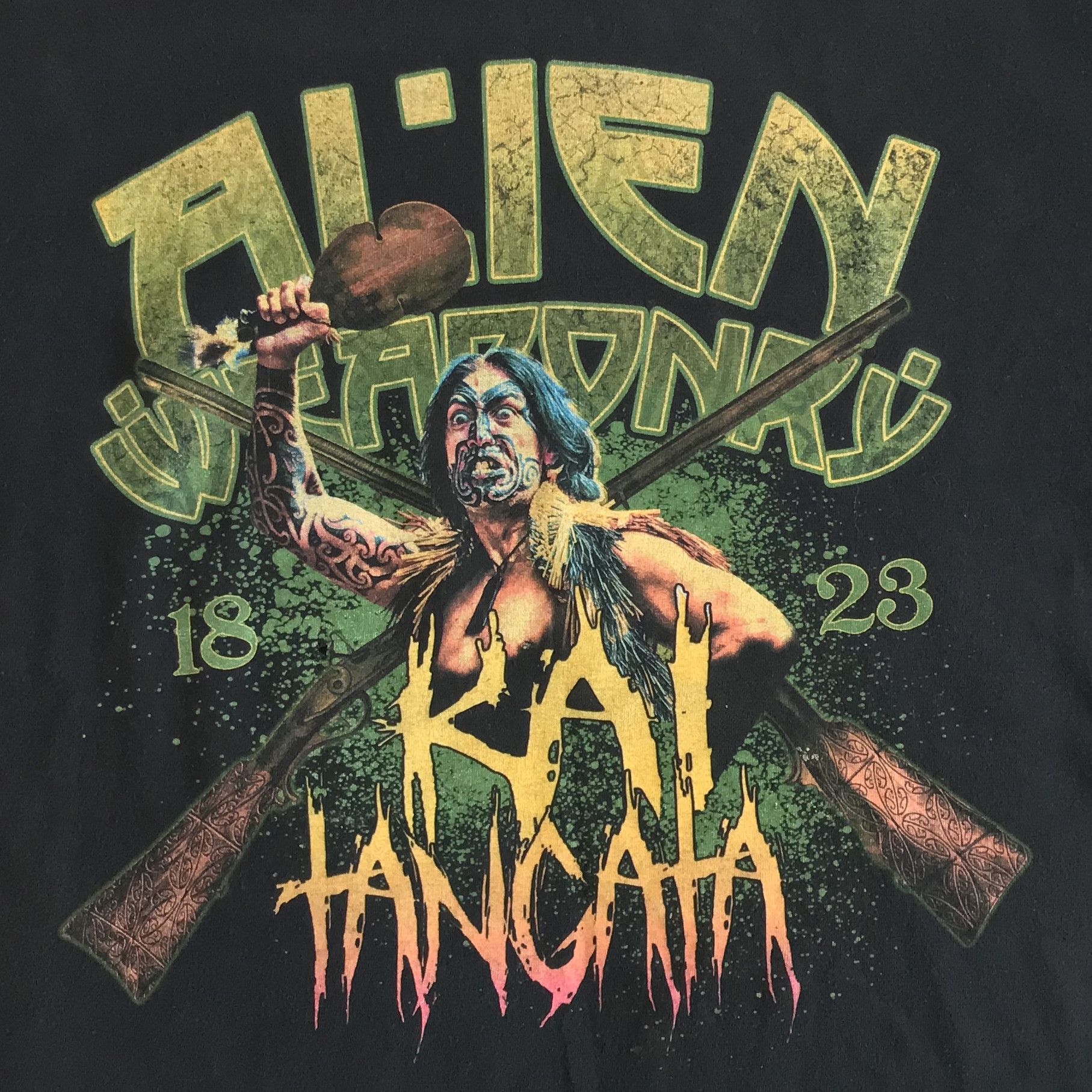 Band Tees Y2K ALIEN WEAPONRY T shirt Band Tee Metal Kai Tangata Maori Size US M / EU 48-50 / 2 - 4 Thumbnail