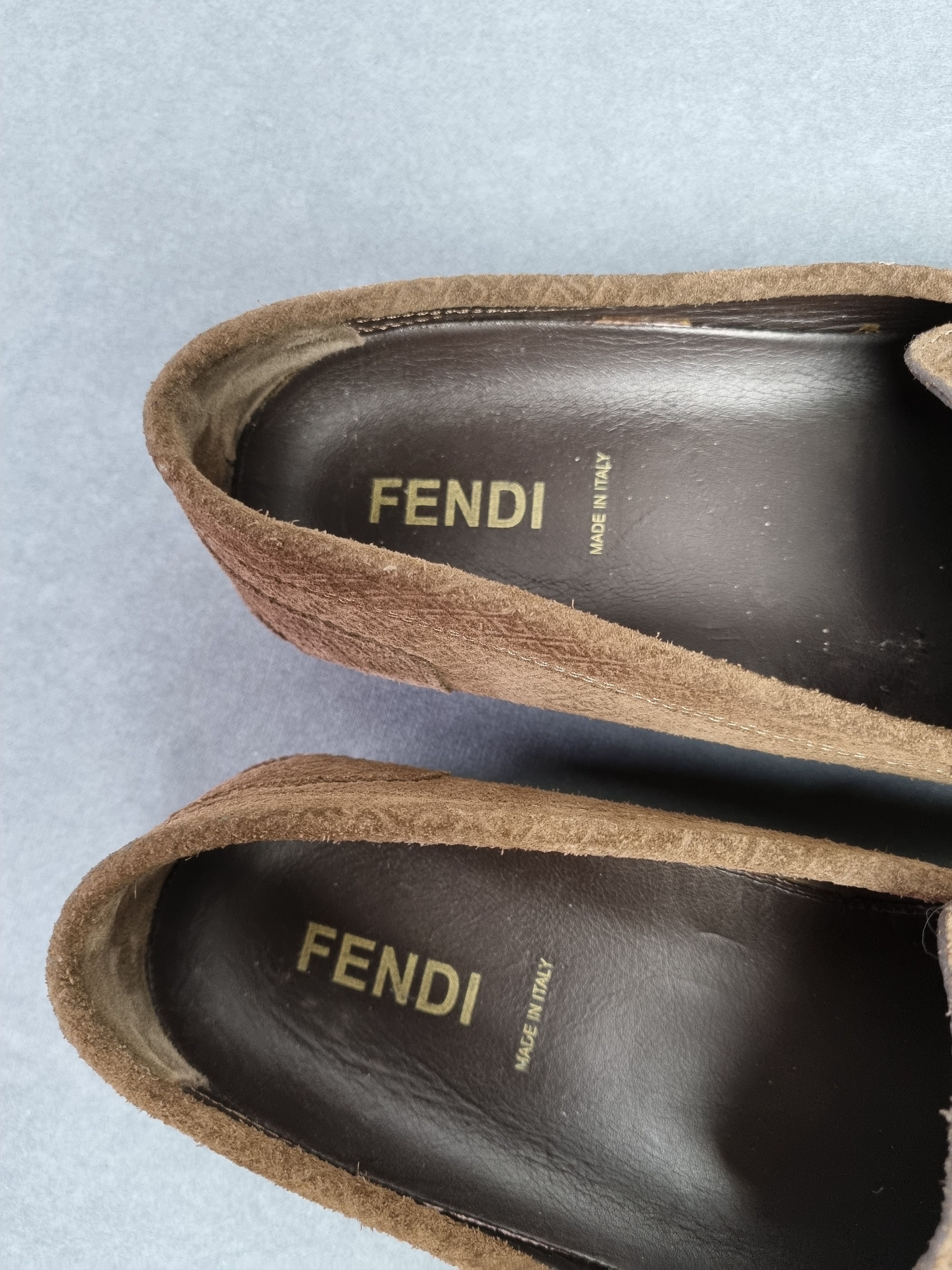 Fendi Fendi Monogram Suede Rare Shoes Size US 9 / EU 42 - 11 Thumbnail