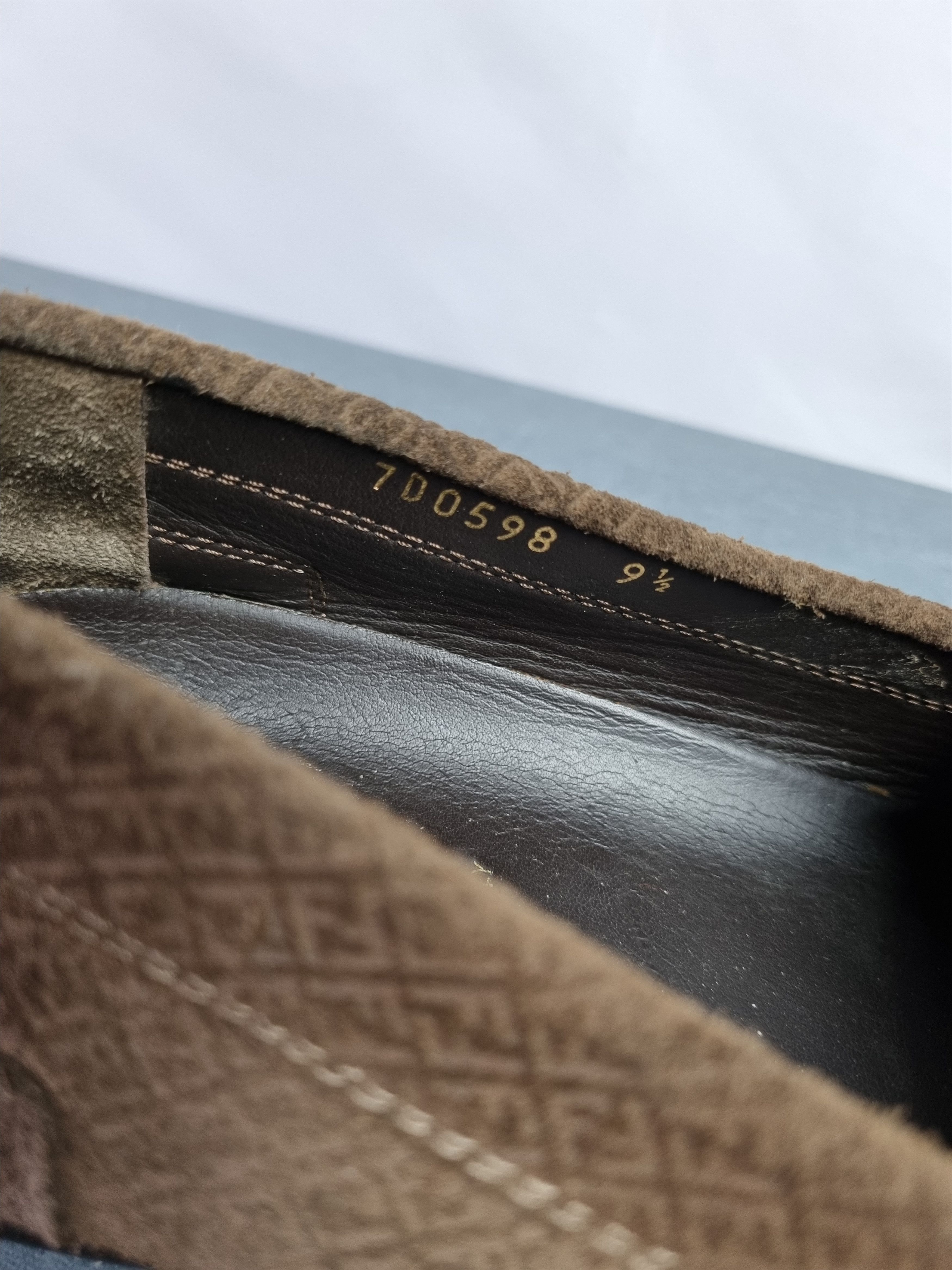 Fendi Fendi Monogram Suede Rare Shoes Size US 9 / EU 42 - 10 Thumbnail