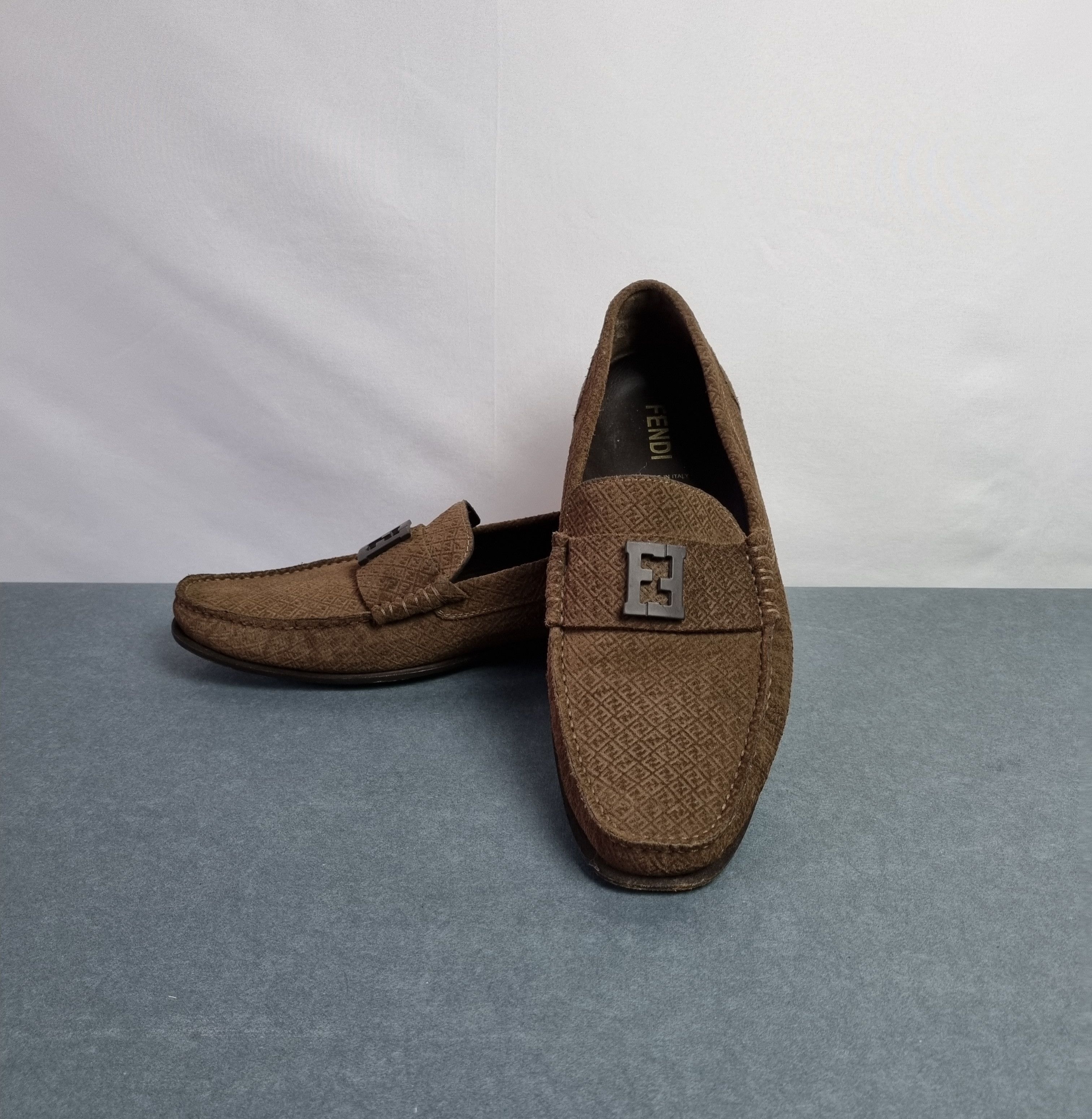 Fendi Fendi Monogram Suede Rare Shoes Size US 9 / EU 42 - 2 Thumbnail