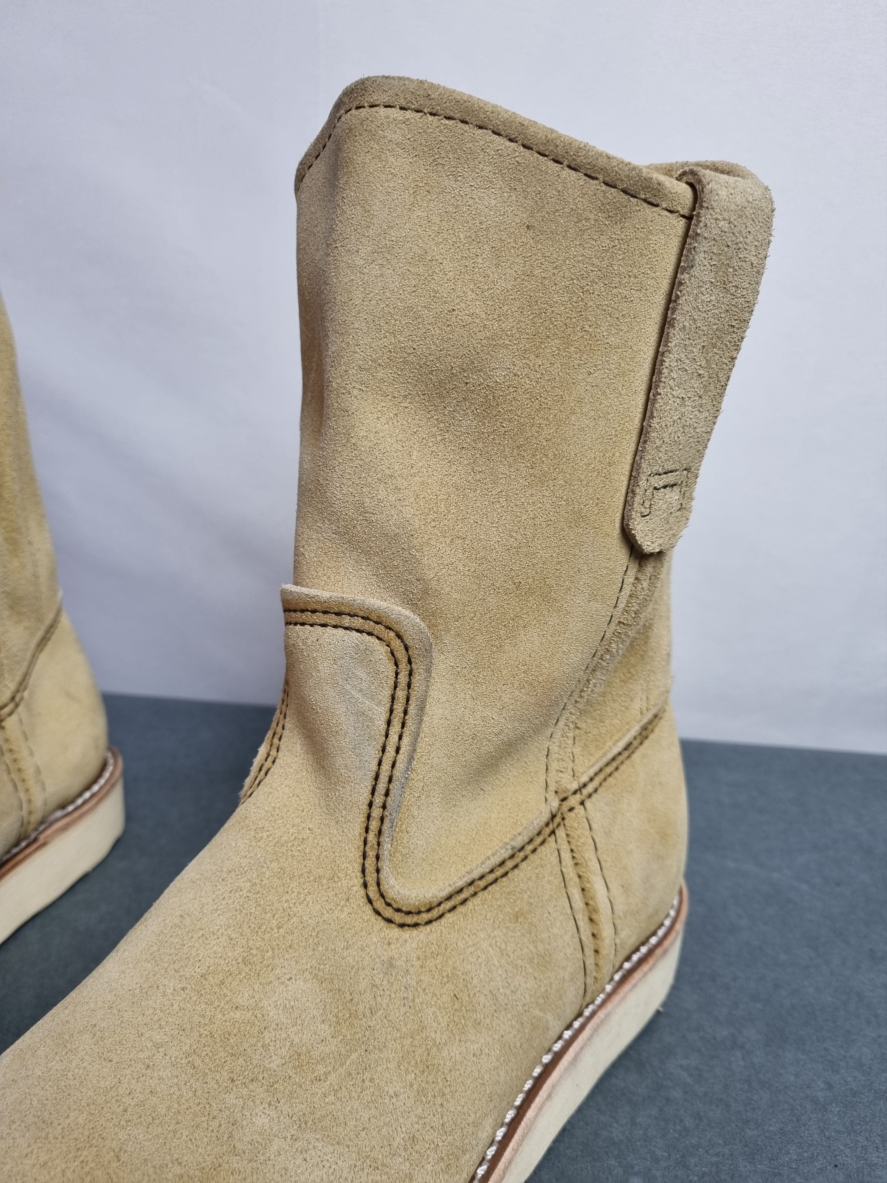 Red Wing Red Wing Suede Abilene D8168 PECOS Hawthorne Boots Size US 5.5 / EU 38 - 17 Thumbnail